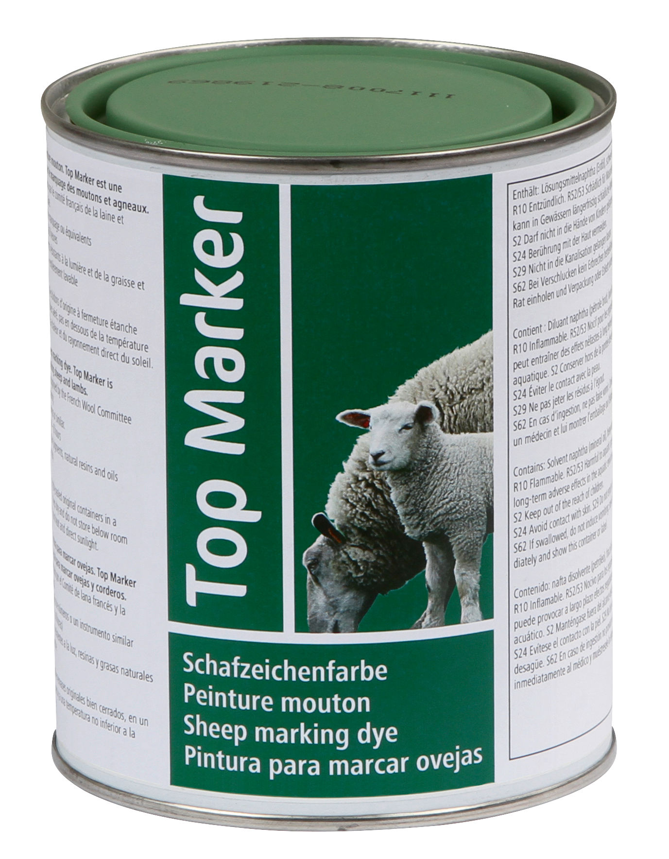 Schafzeichenfarbe 1 kg, grün