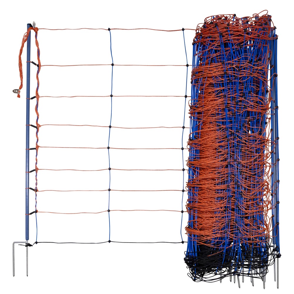 TitanNet Premium, 50m, orange/blau,108cm, Doppelspitz