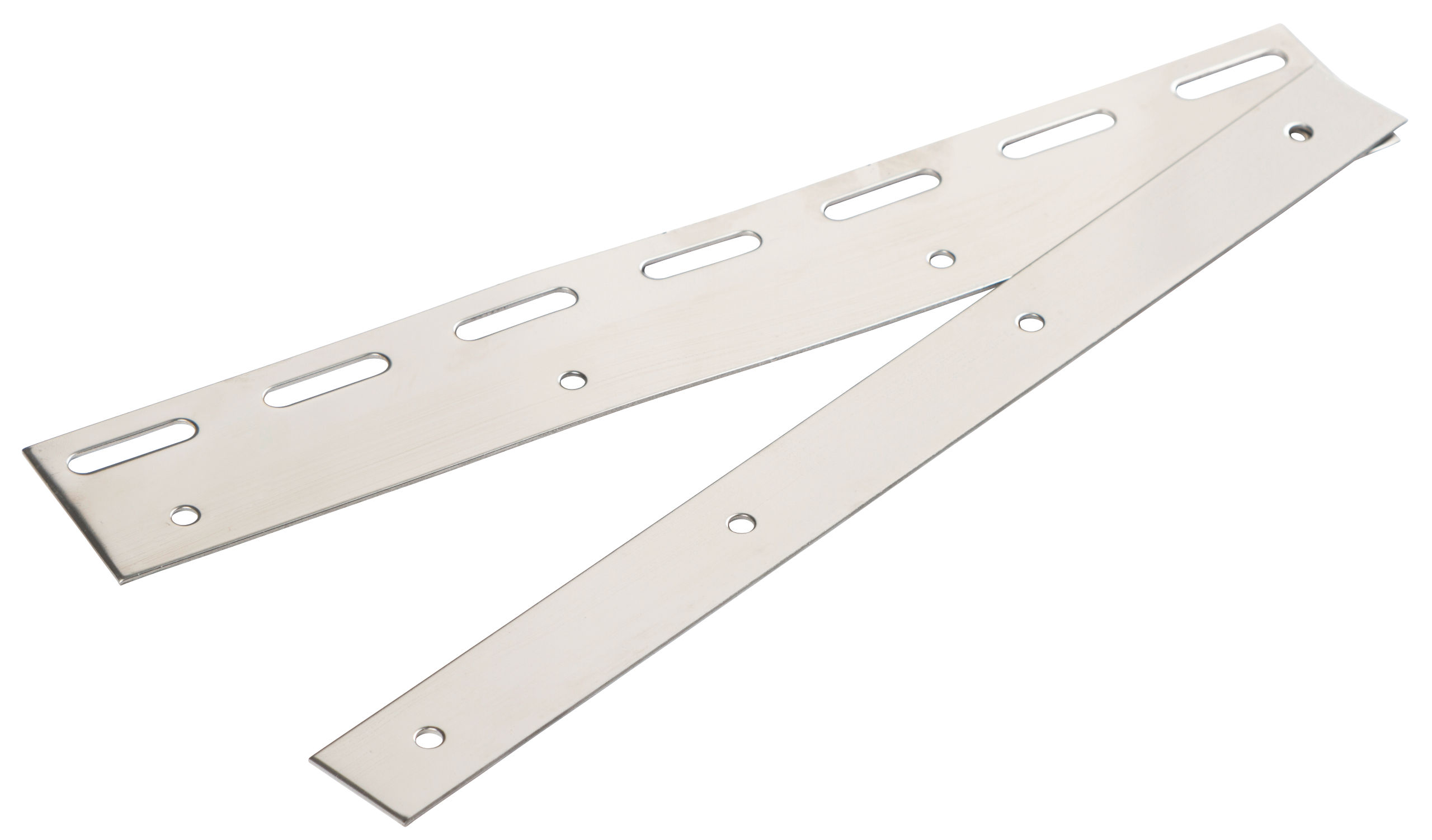 Klemm- und Pendelleiste 285mm Edelstahl für PVC-Vorhang