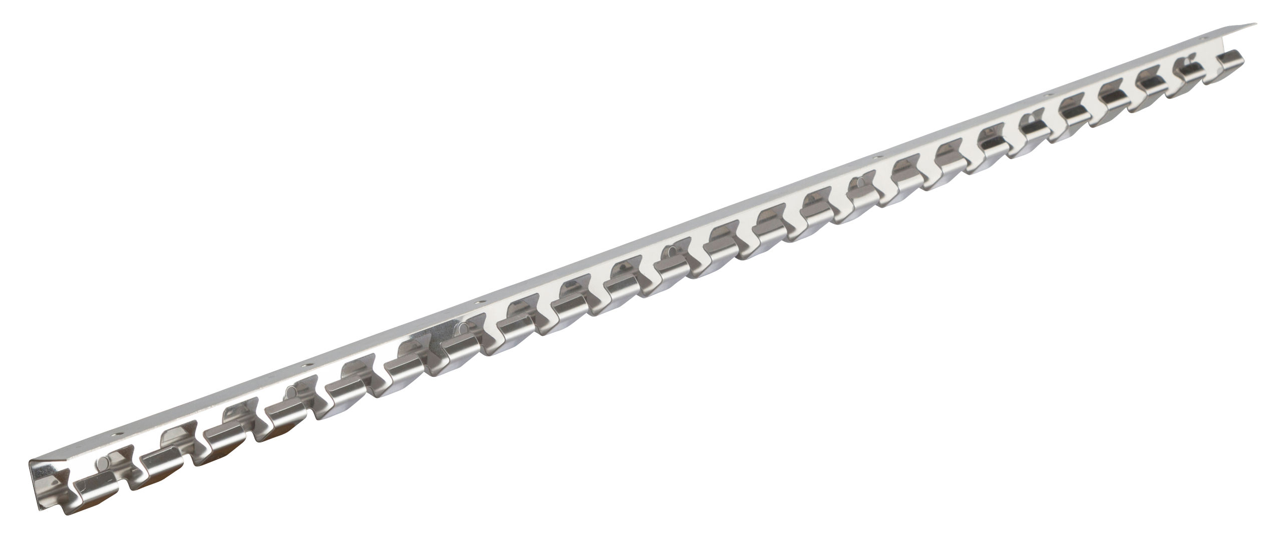 Hakenleiste für 125cm geeinget Edelstahl für PVC-Vorhang