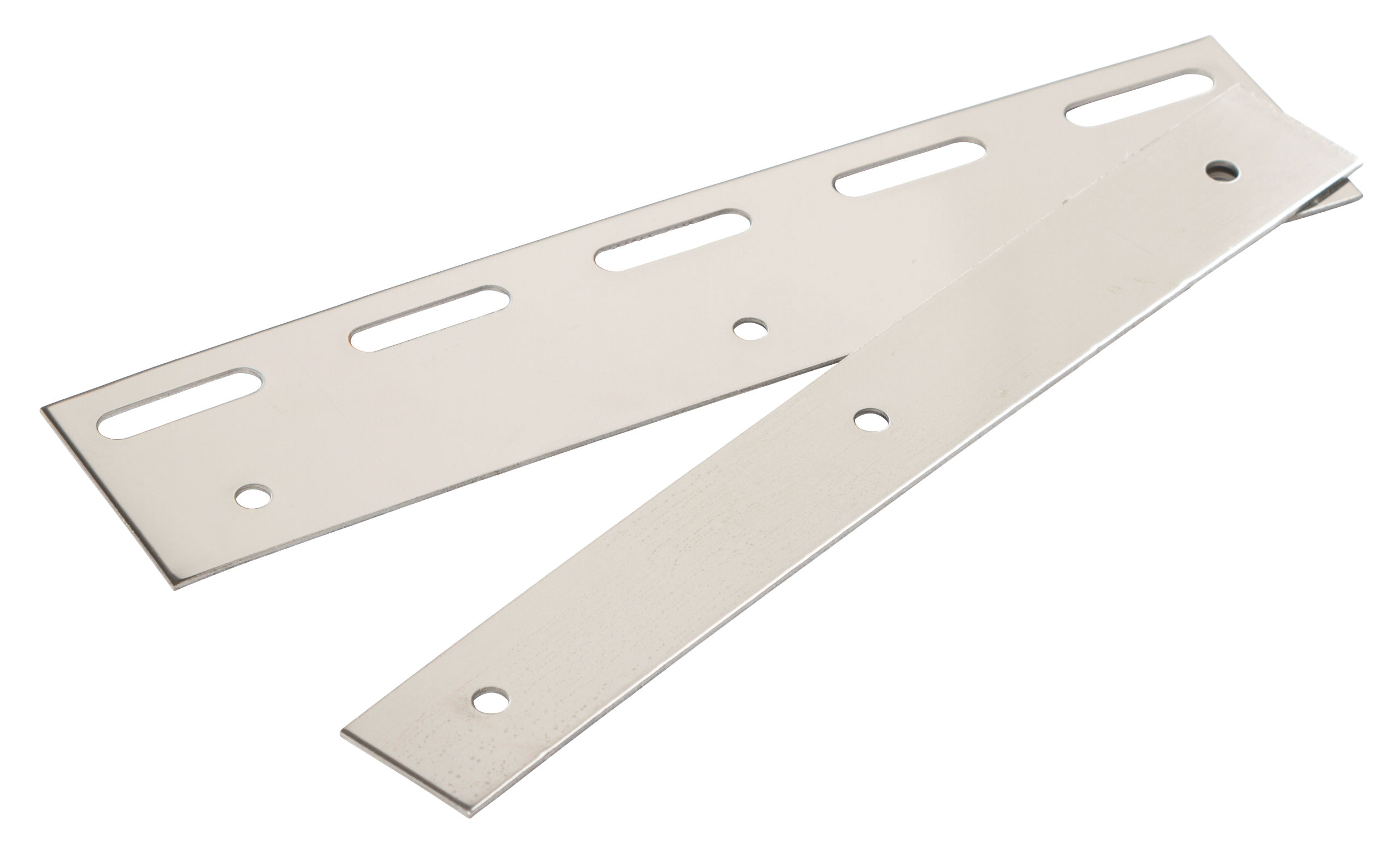 Klemm- und Pendelleiste 200mm Edelstahl für PVC-Vorhang