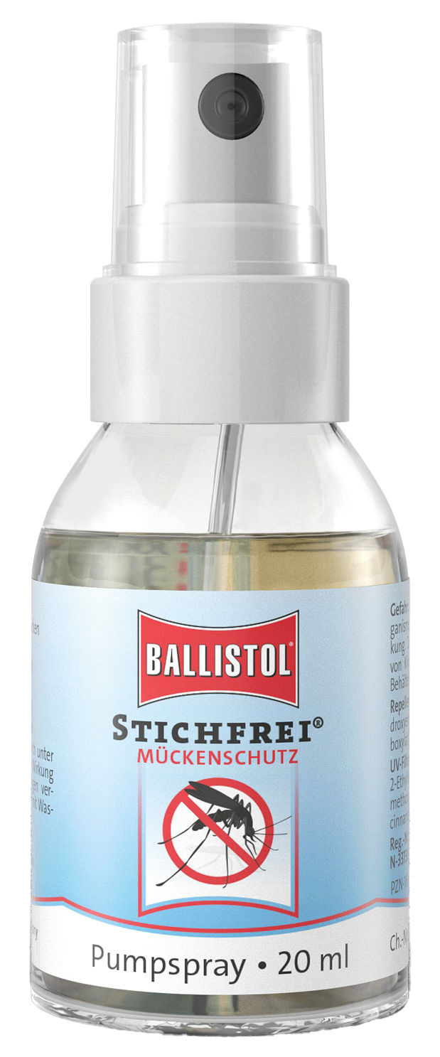 Ballistol Stichfrei Zecken- u. Mückenschutz 20ml, Display16St