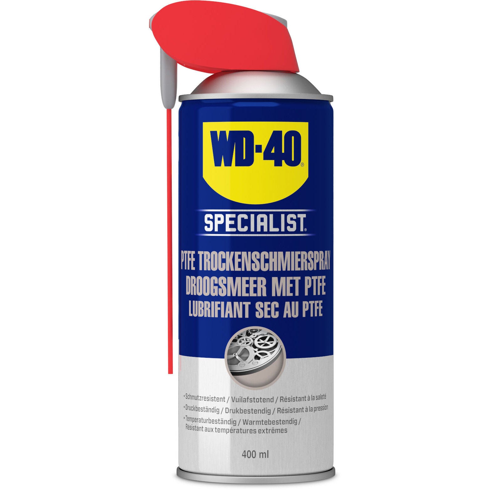 WD-40, PTFE Trockenschmierspray 400 ml