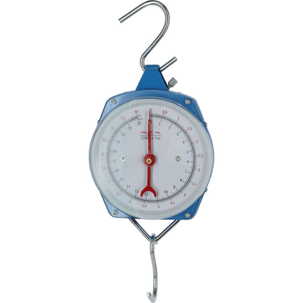 Zeigerschnellwaage 50kg Farbe blau