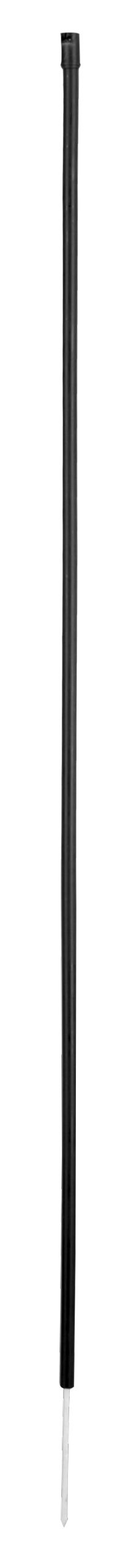 Ersatzpfahl 106 cm Einzelspitz für Geflügelnetz, schwarz