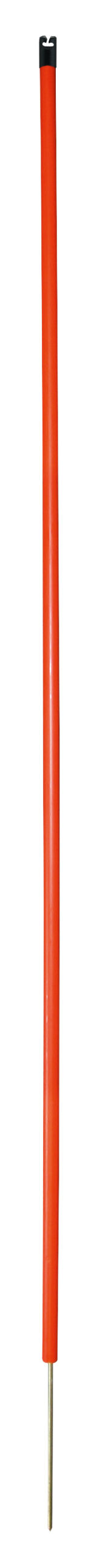 Ersatzpfahl 106 cm Einzelspitz für Geflügelnetz, orange