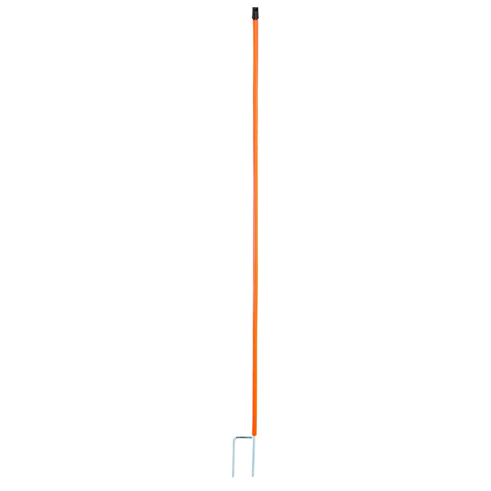 Ersatz-Fiberglaspfahl weiß 170 cm, Doppelspitze