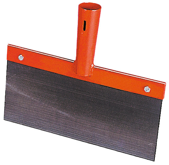 Stoßscharre ohne Stiel, 15cm  Blech mit 1mm / Stärke