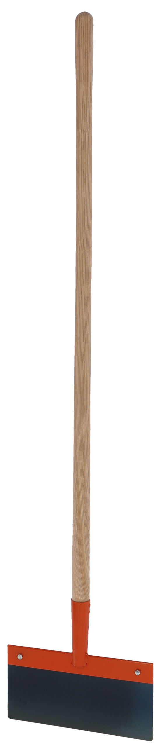 Stoßscharre 30cm mit Stiel 1 mm Blechstärke