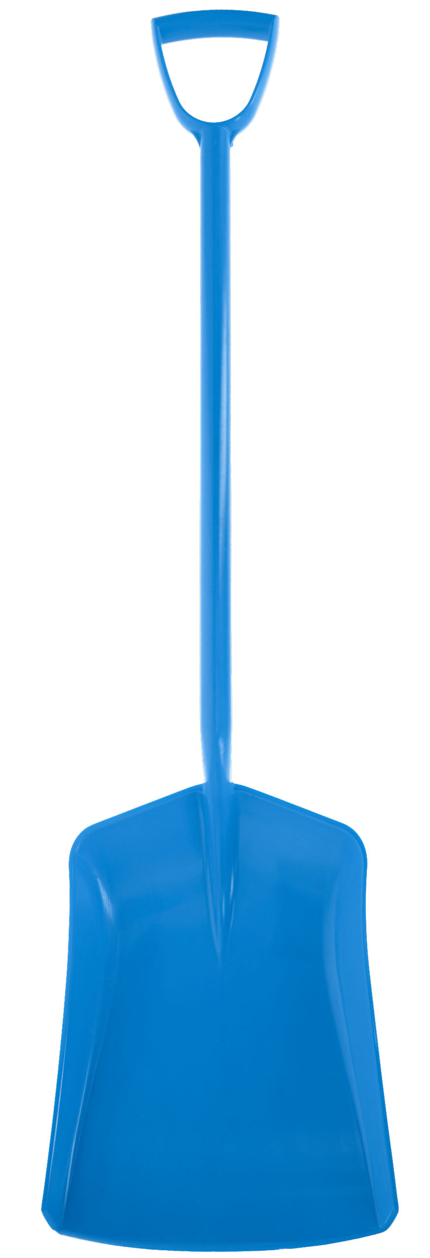 Universal Kunststoffschaufel D-Griff, royalblau