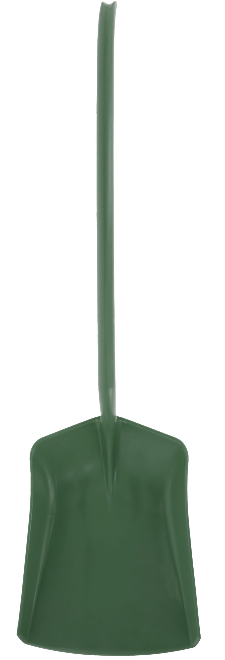 Universal Kunststoffschaufel Ergonomischer Griff, dunkelgrün