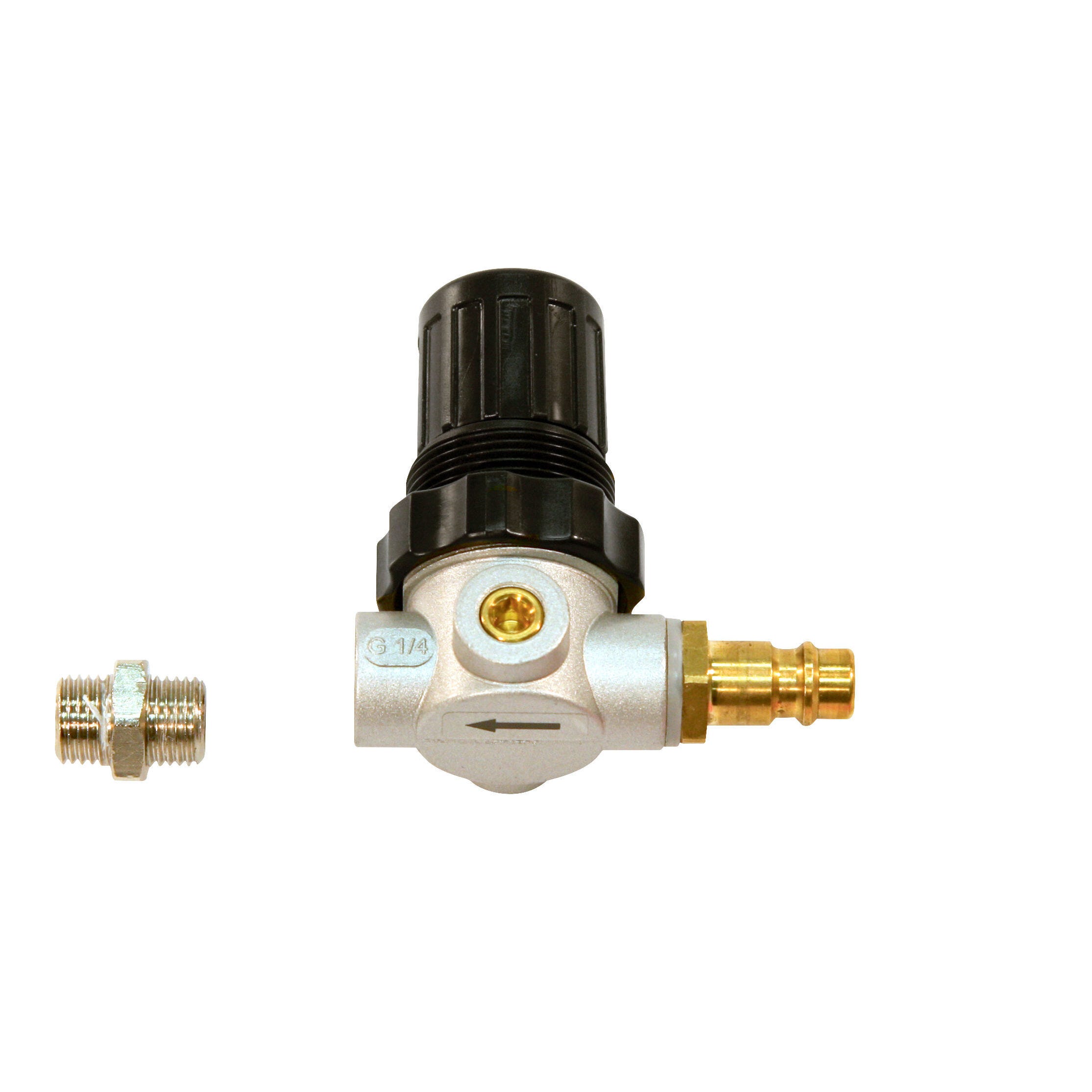Druckregler ohne Manometer samt EURO-Stecknipp - steckbar