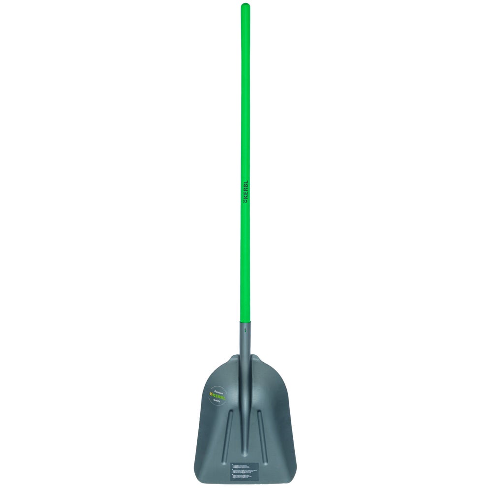 Universalschaufel Aluminium, 50 x 39 cm  grau eloxiert, ohne Stiel