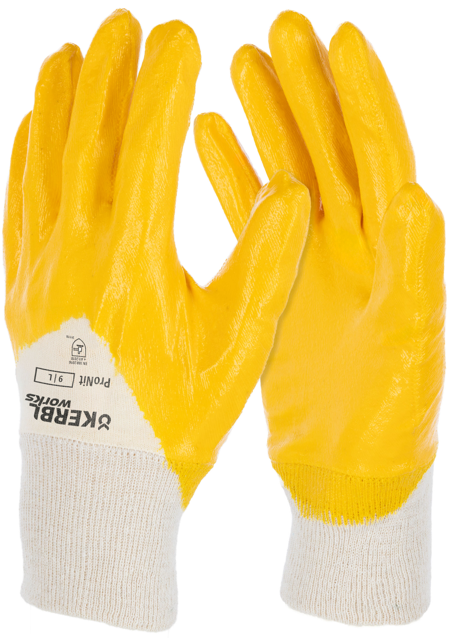 Handschuh ProNit, 9/L gelb, Spezial