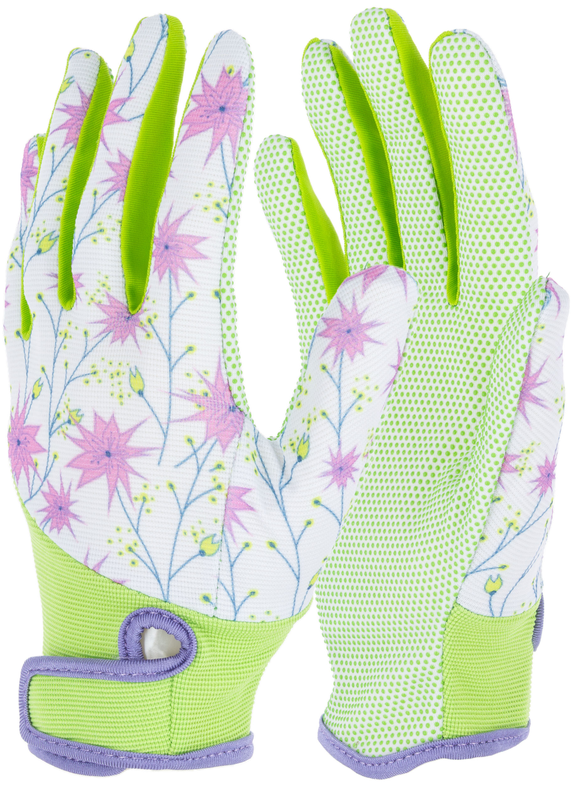 Handschuh Calla, 7/S geblümt, Garten, SB-Ware