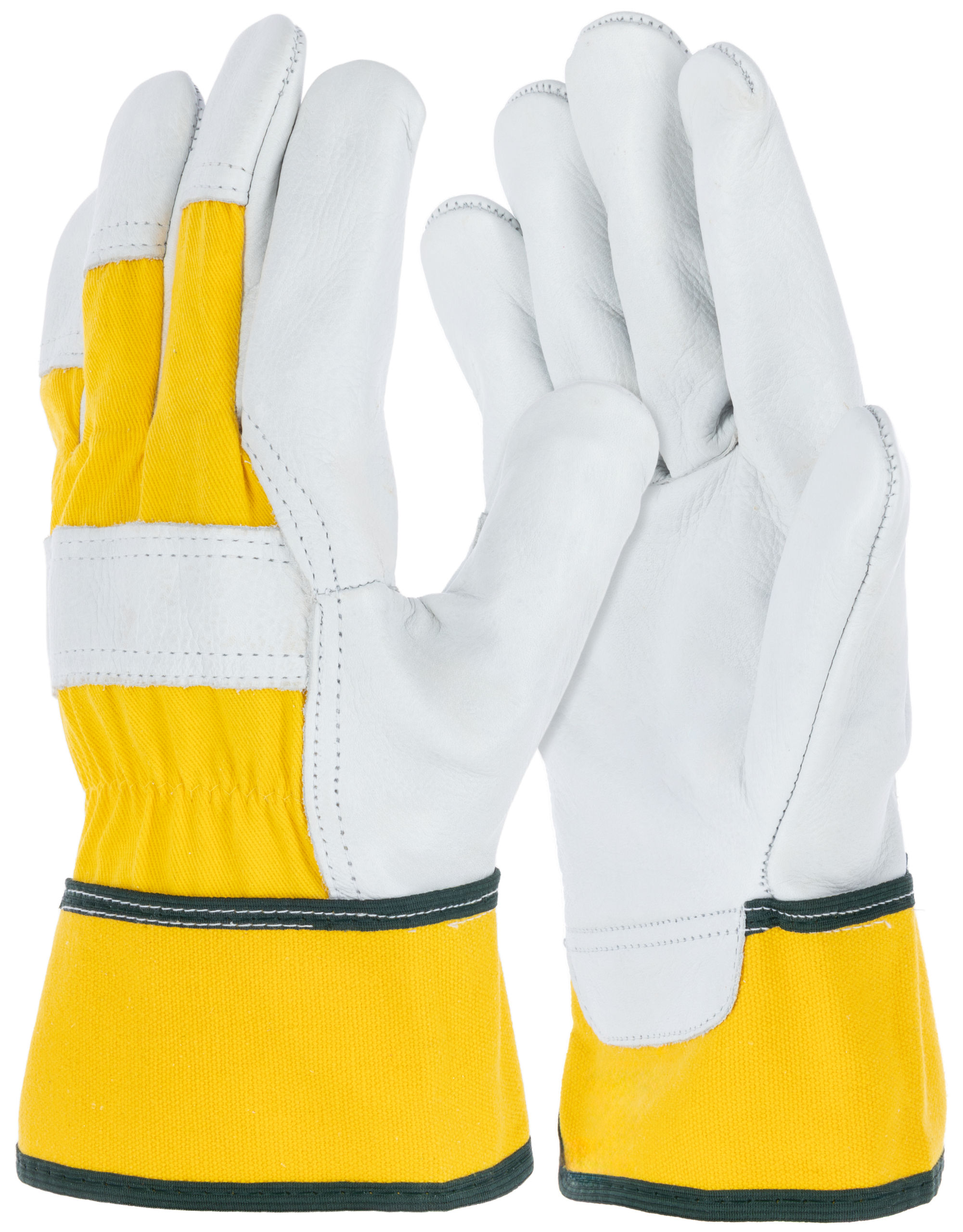 Handschuh Yelltor, 11/XL gelb, Arbeit, Leder