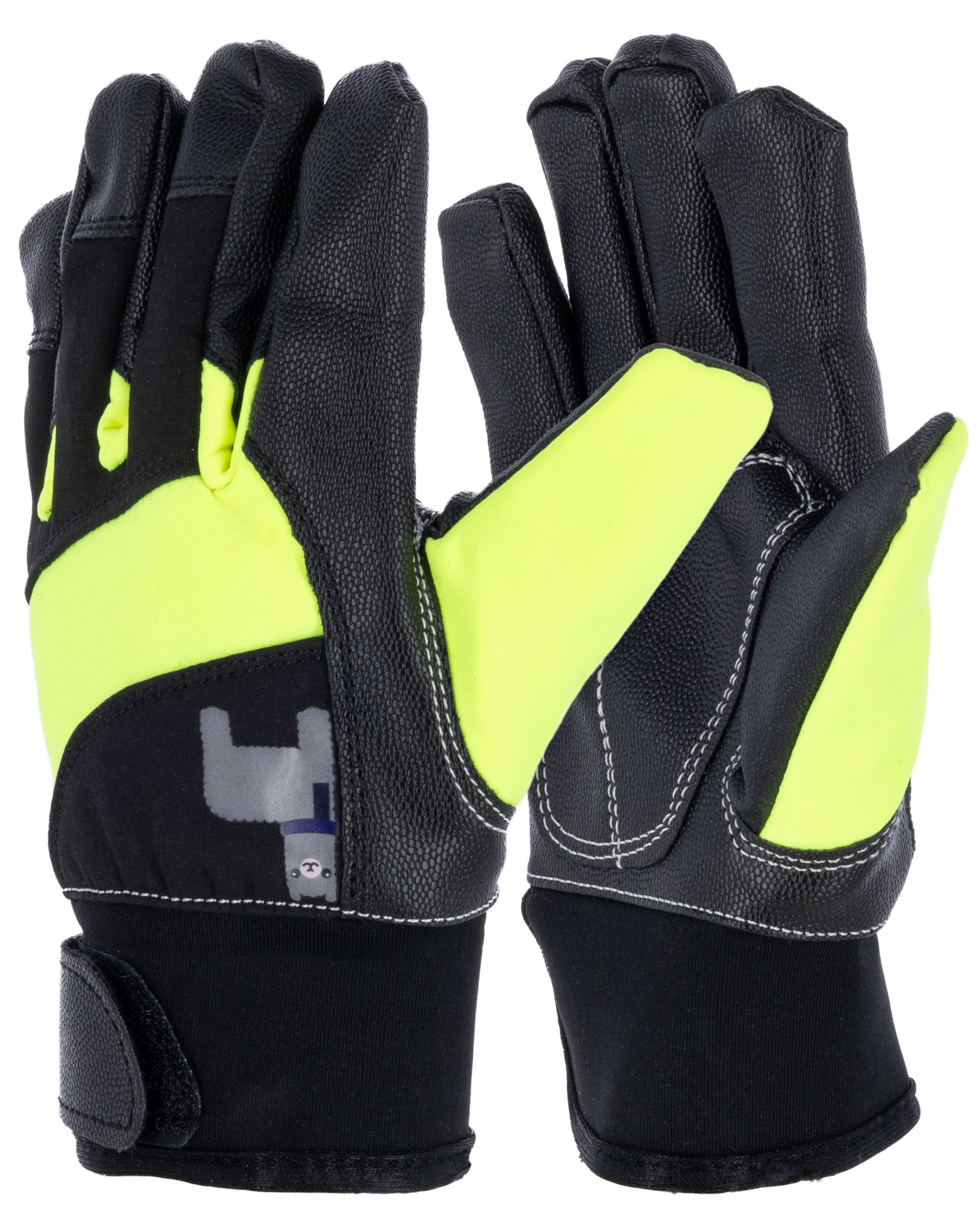 Handschuh Mini Winter, 5/XXS gelb/schwarz, Kinder, SB-Ware