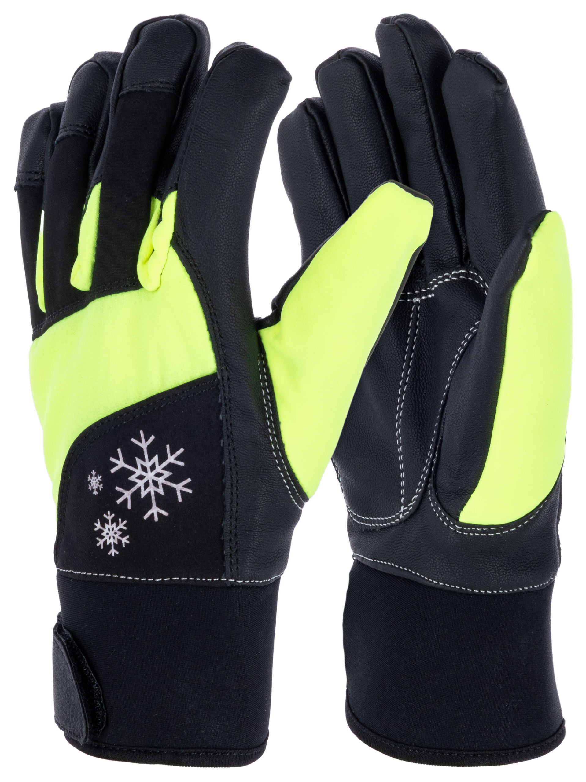 Handschuh Mini Winter, 6/XS gelb/schwarz, Kinder, SB-Ware