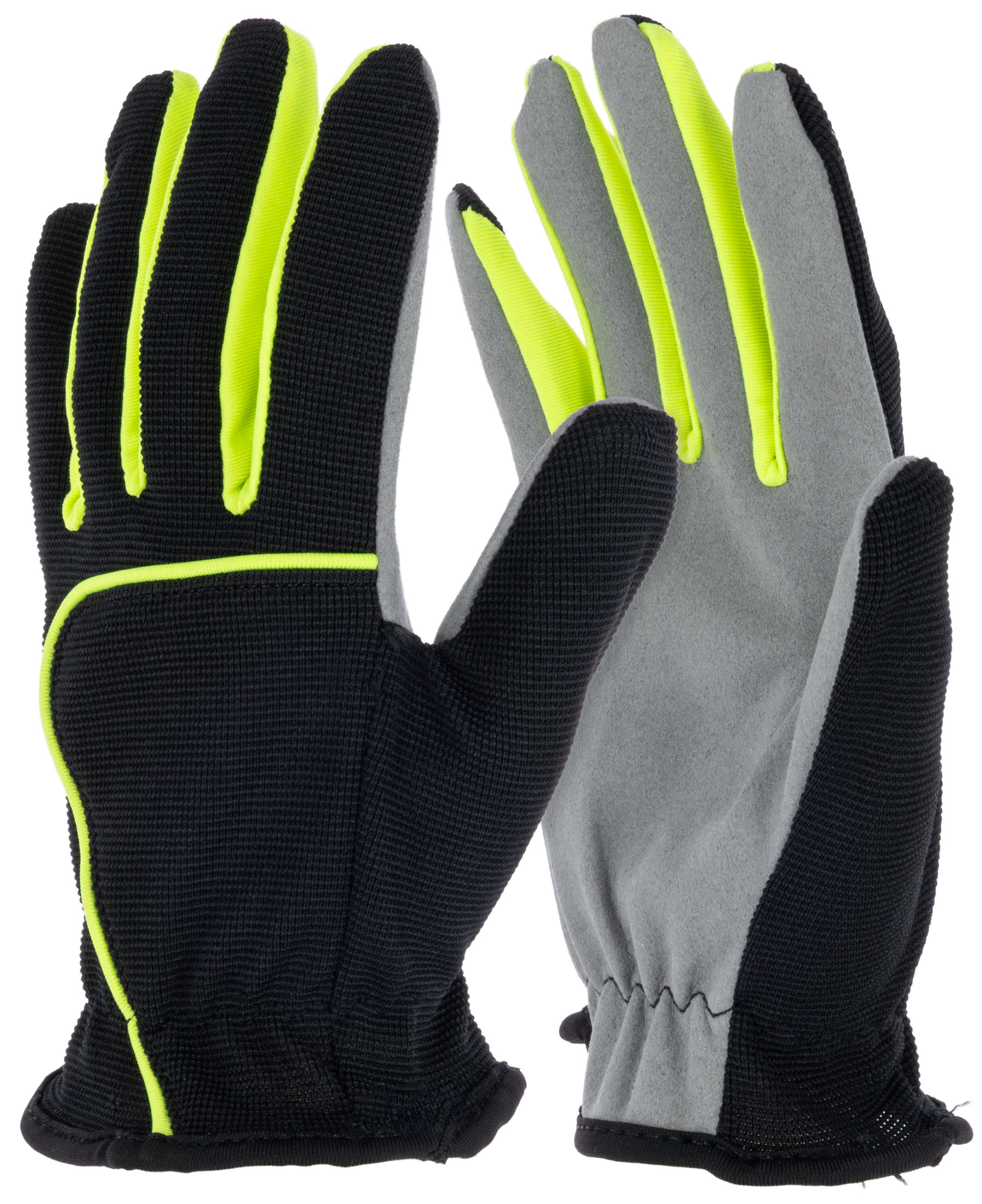 Handschuh Joy, 6/XS schwarz/neon, Kinder, SB-Ware