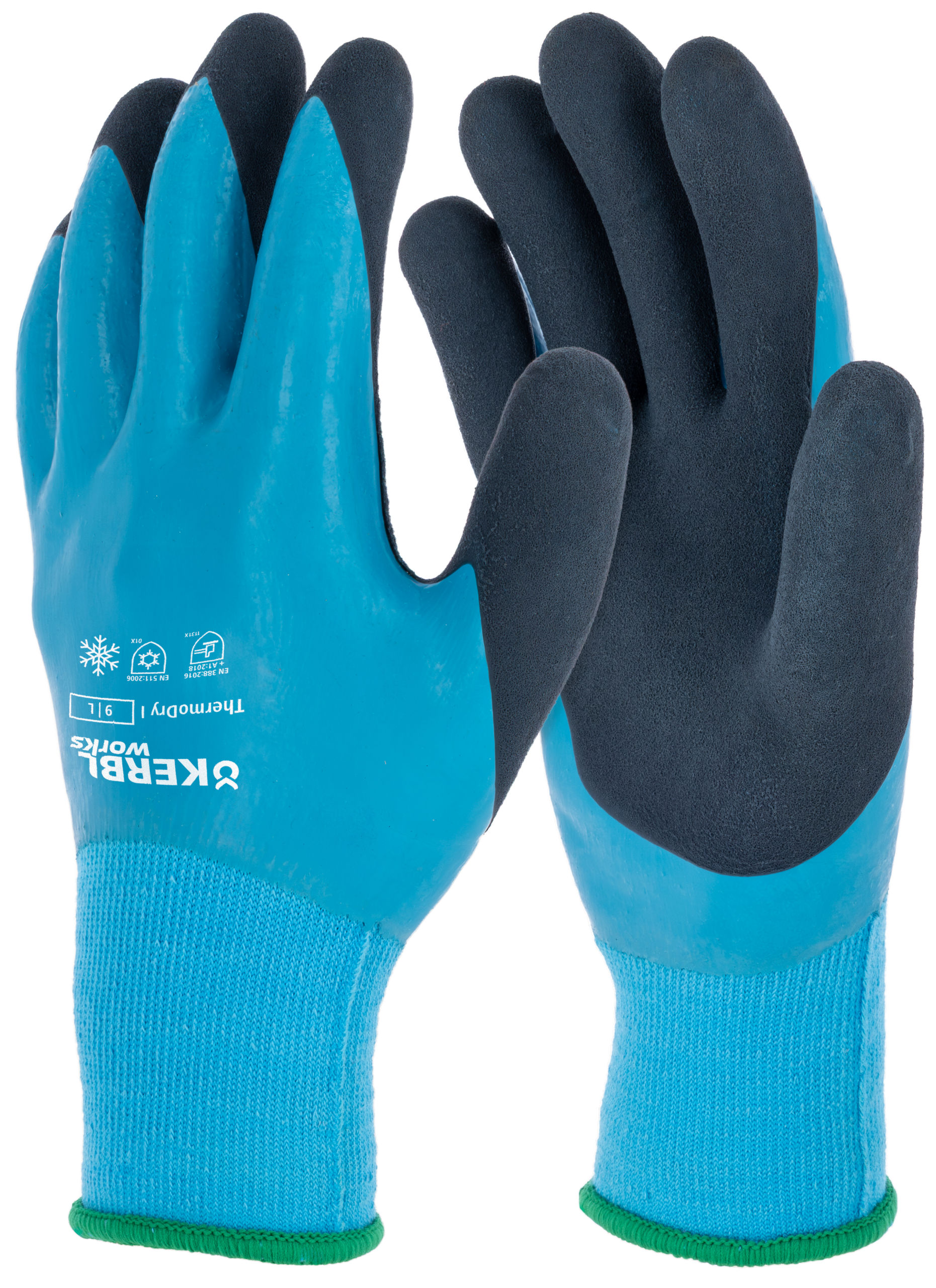 Handschuh ThermoDry I, 8/M blau, Winter, SB-Ware