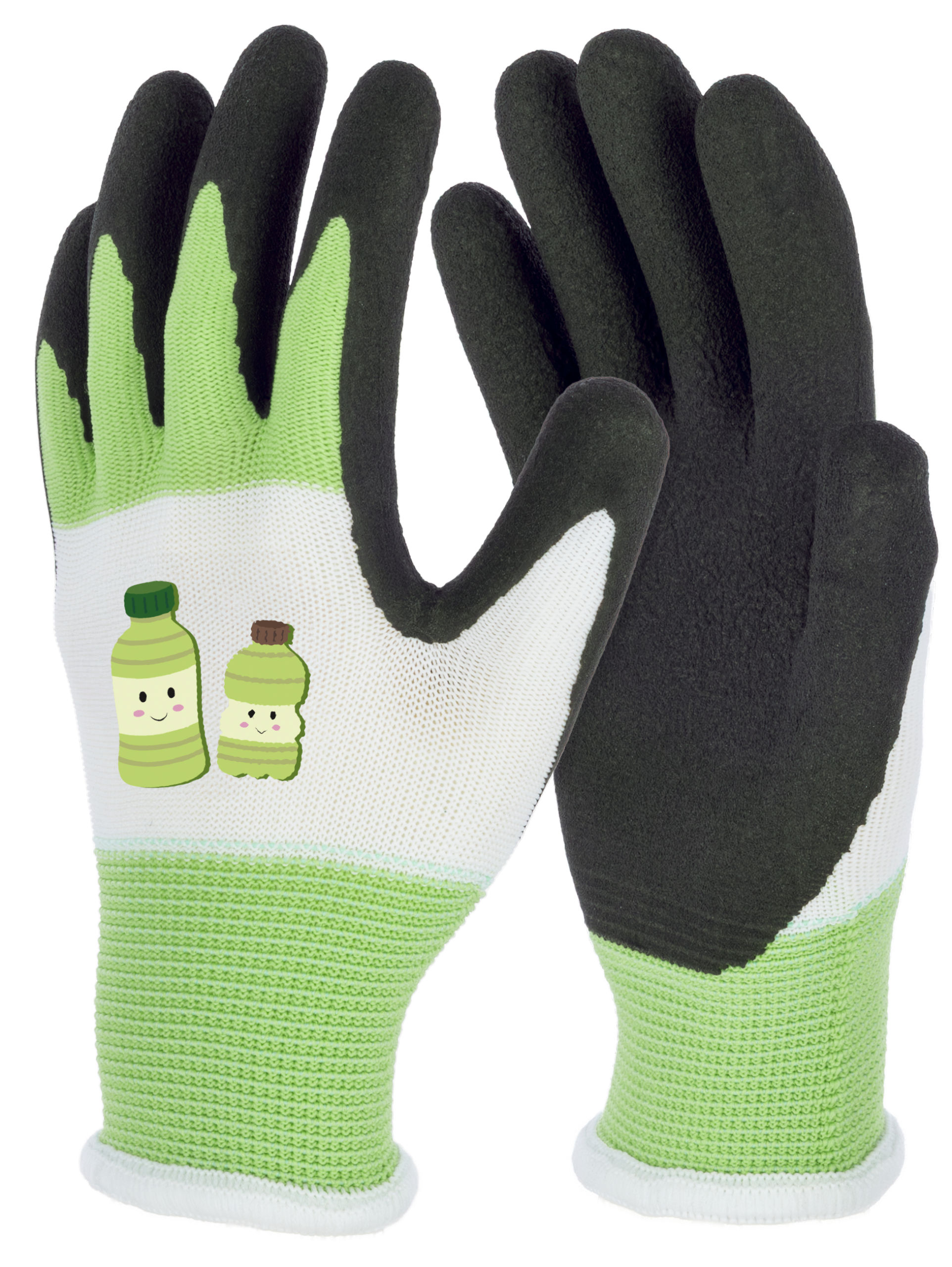 Handschuh Sprout recycled, 5/XXS grün/weiß, Kinder, SB-Ware