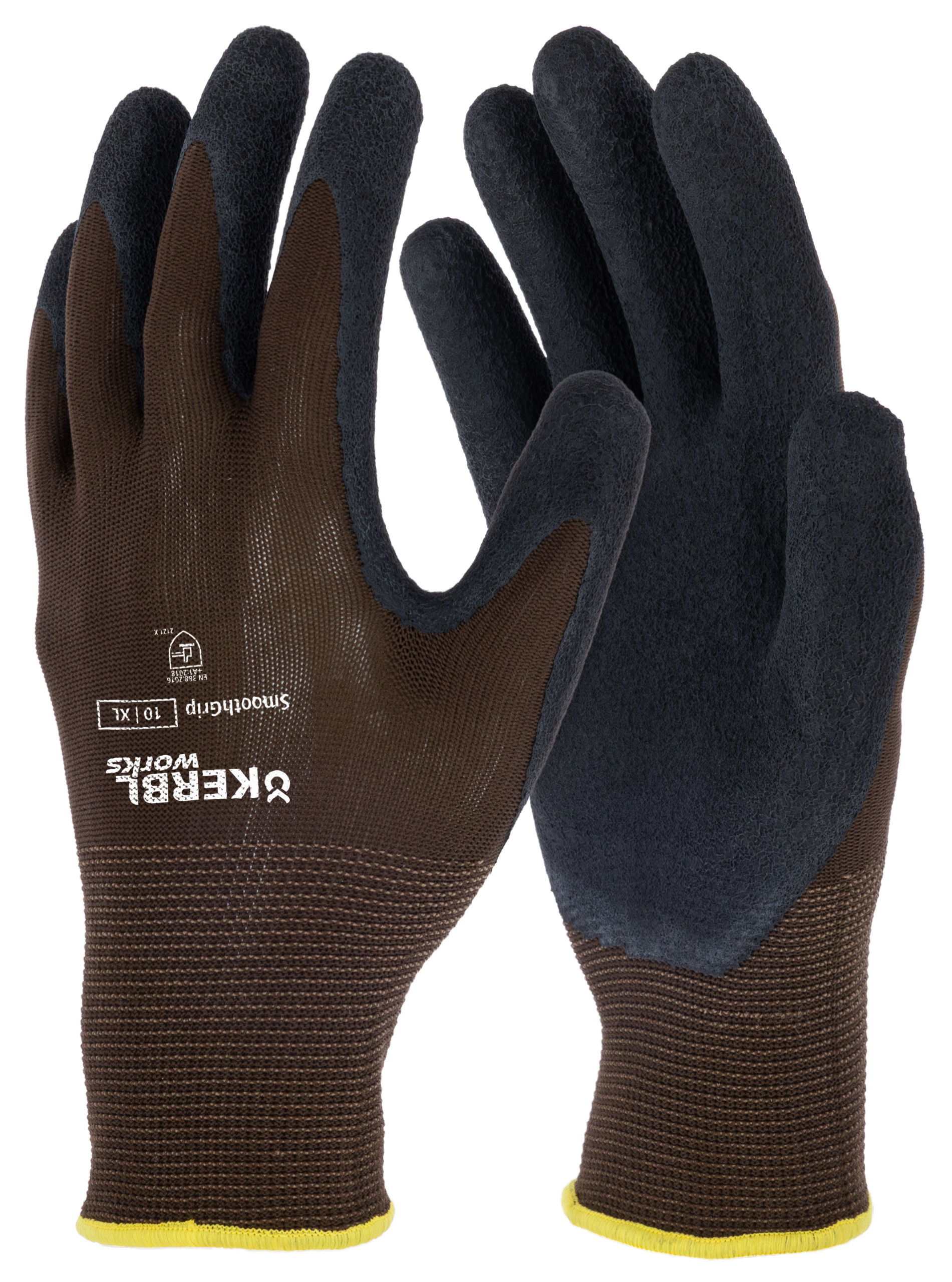 Handschuh SmoothGrip, 11/XXL braun, Arbeit, SB-Ware