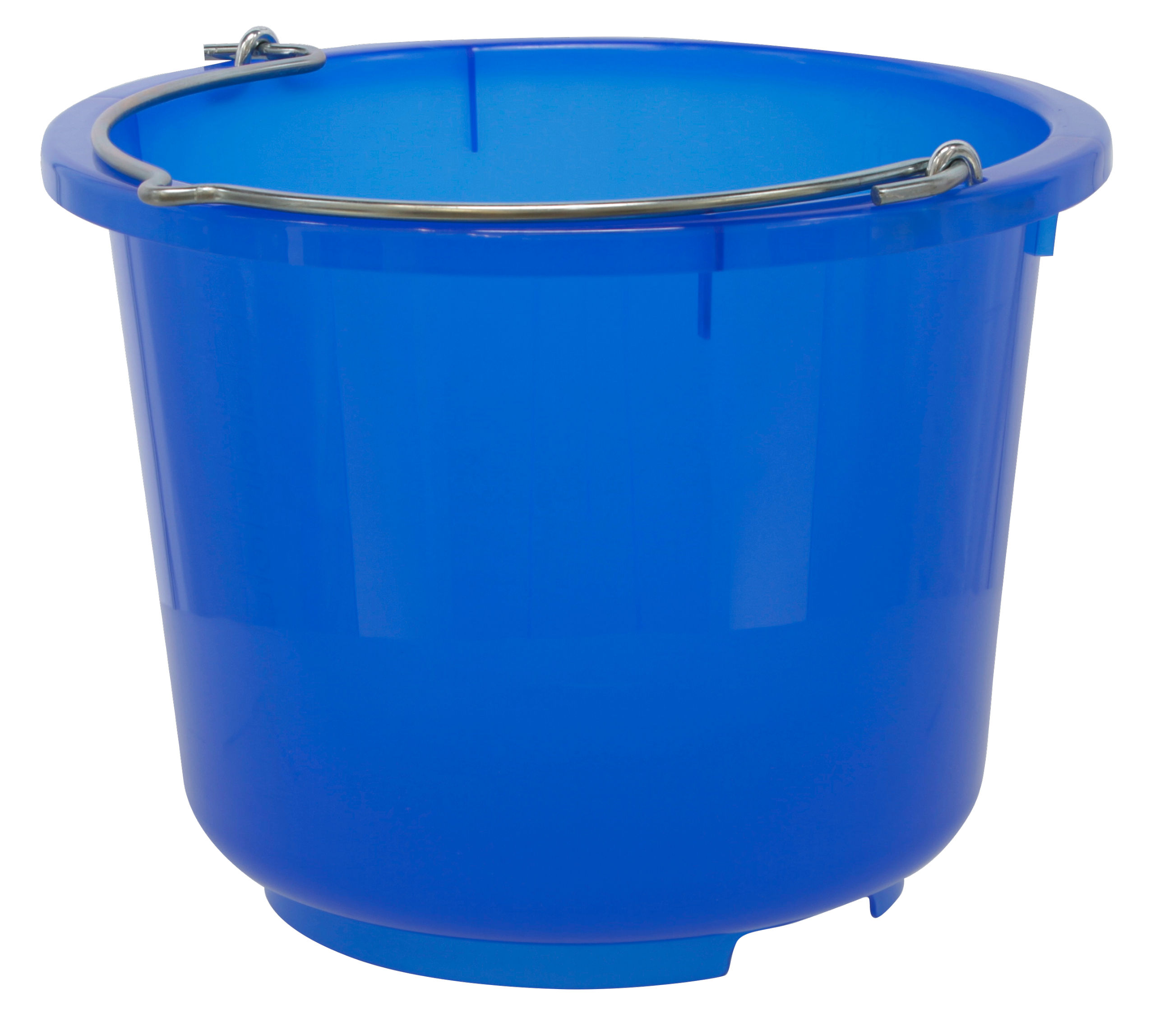 Stall- und Baueimer, blau transparent, 12ltr.