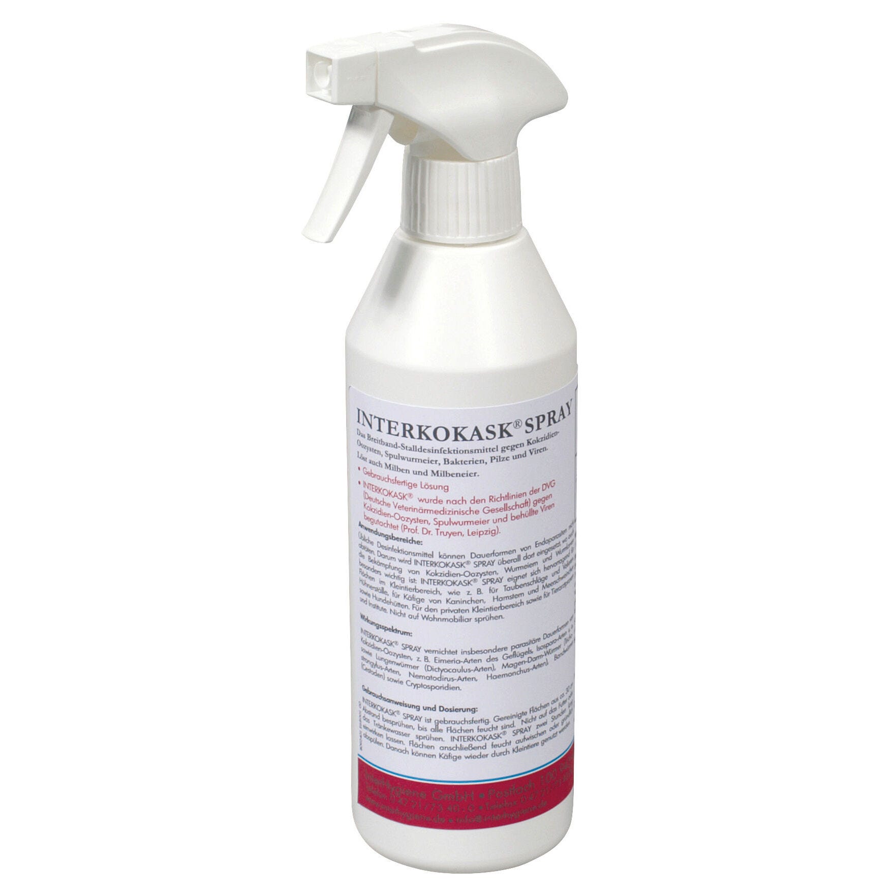 Interkokask Desinfektionsspray für Käfige, 500ml