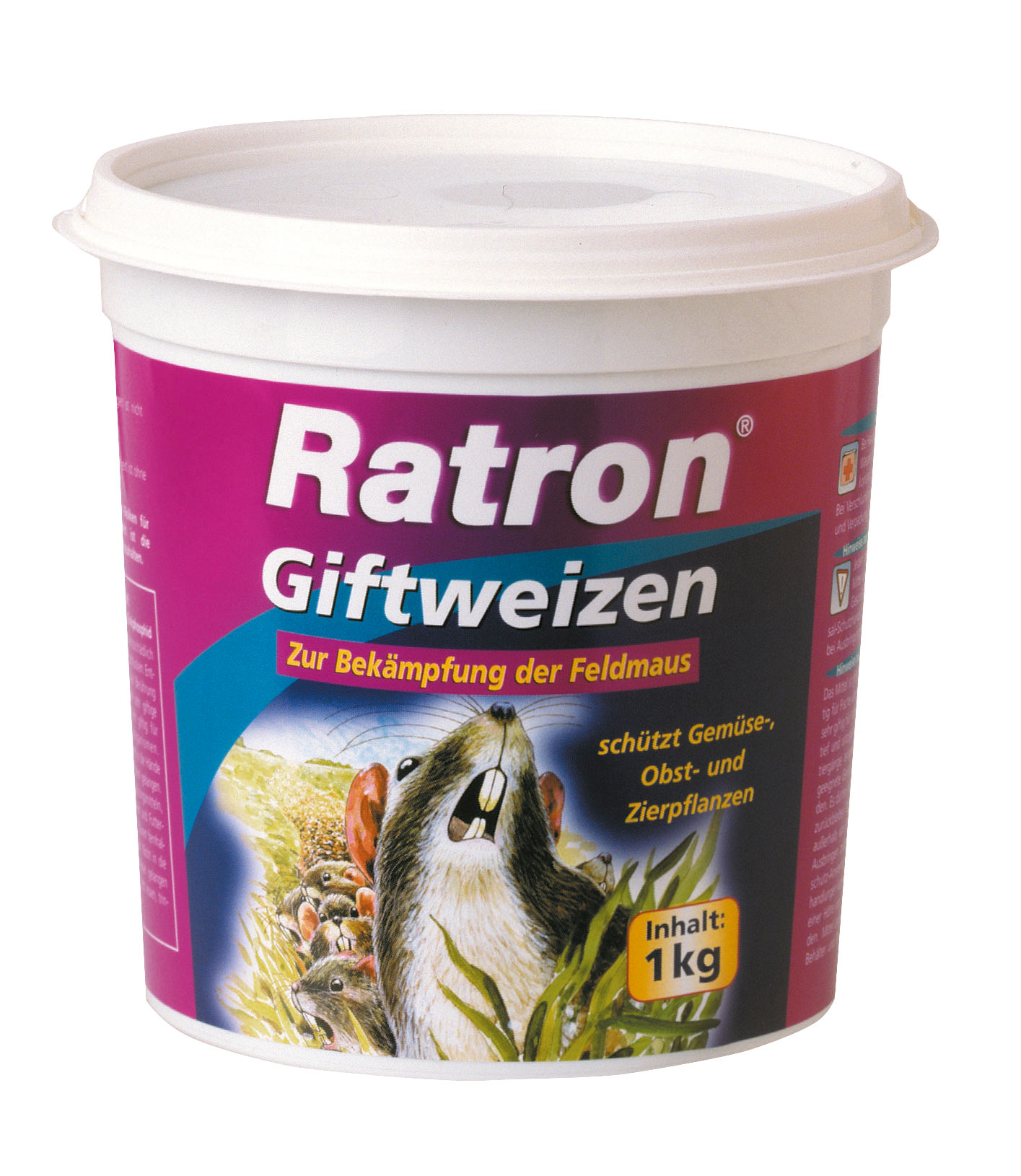 Ratron Giftweizen 1kg-Eimer
