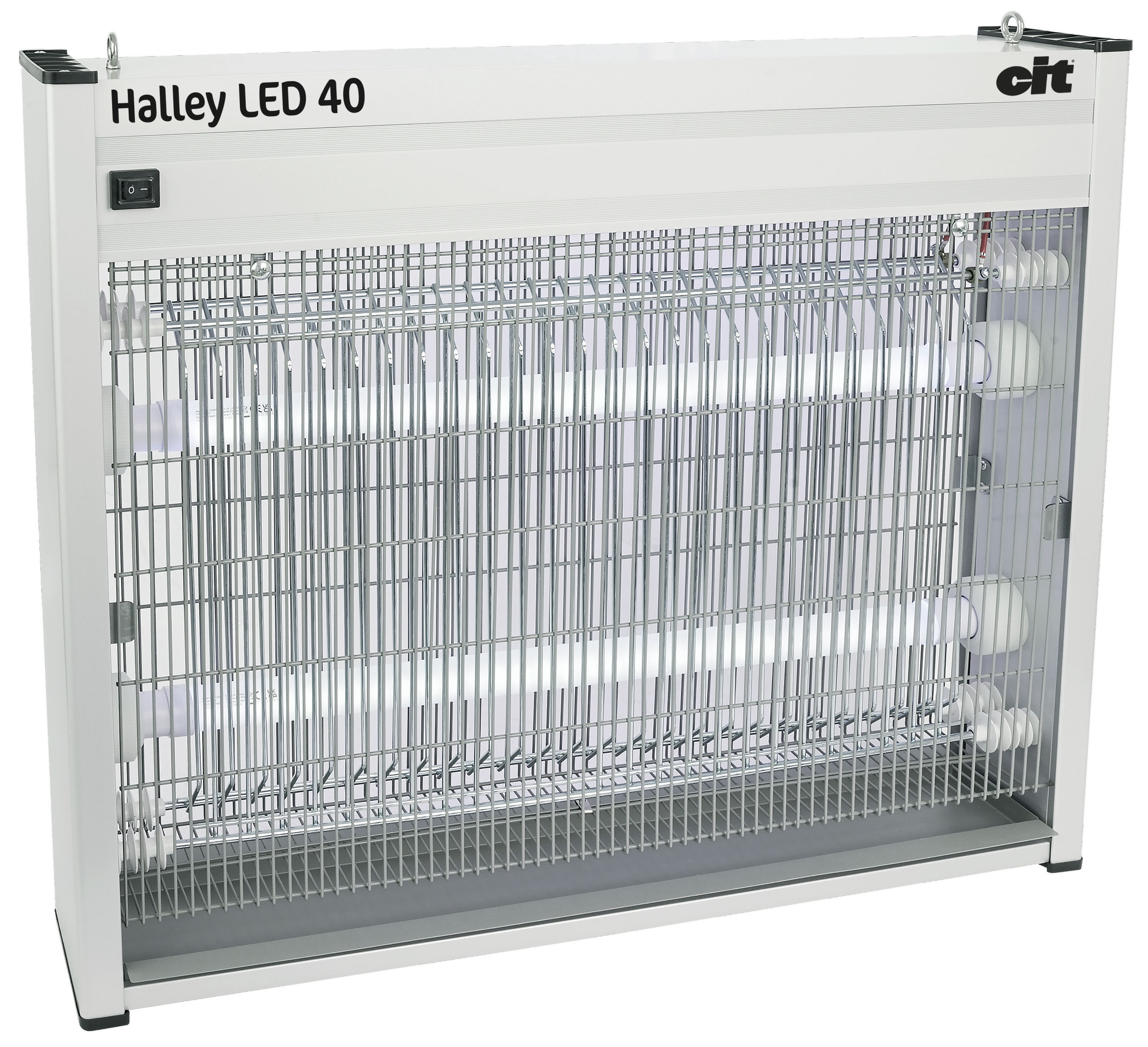 Elektr. Fliegenvernichter Halley LED 40, grün