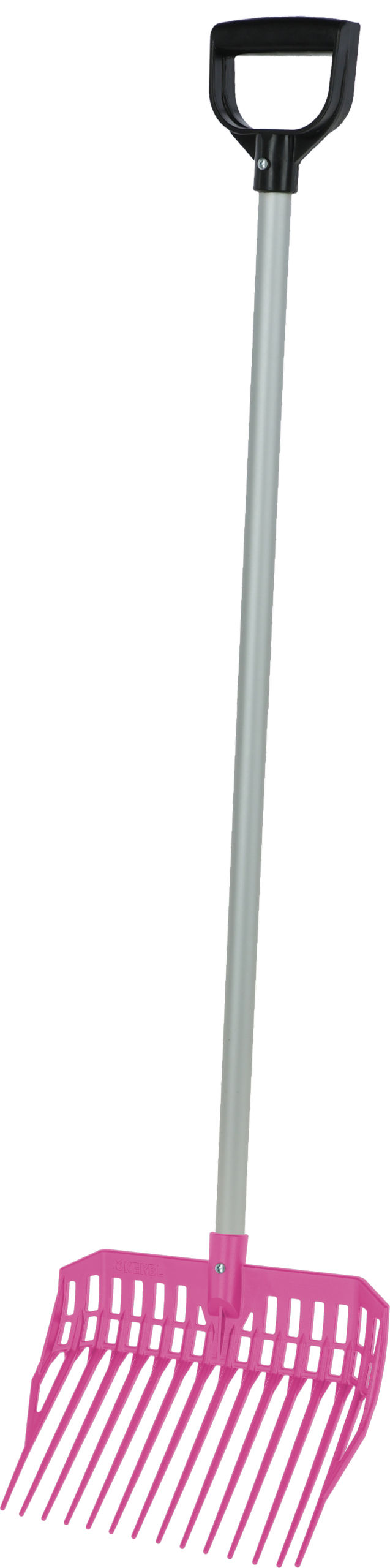 Dunggabel EcoFork Mini pink mit Stiel