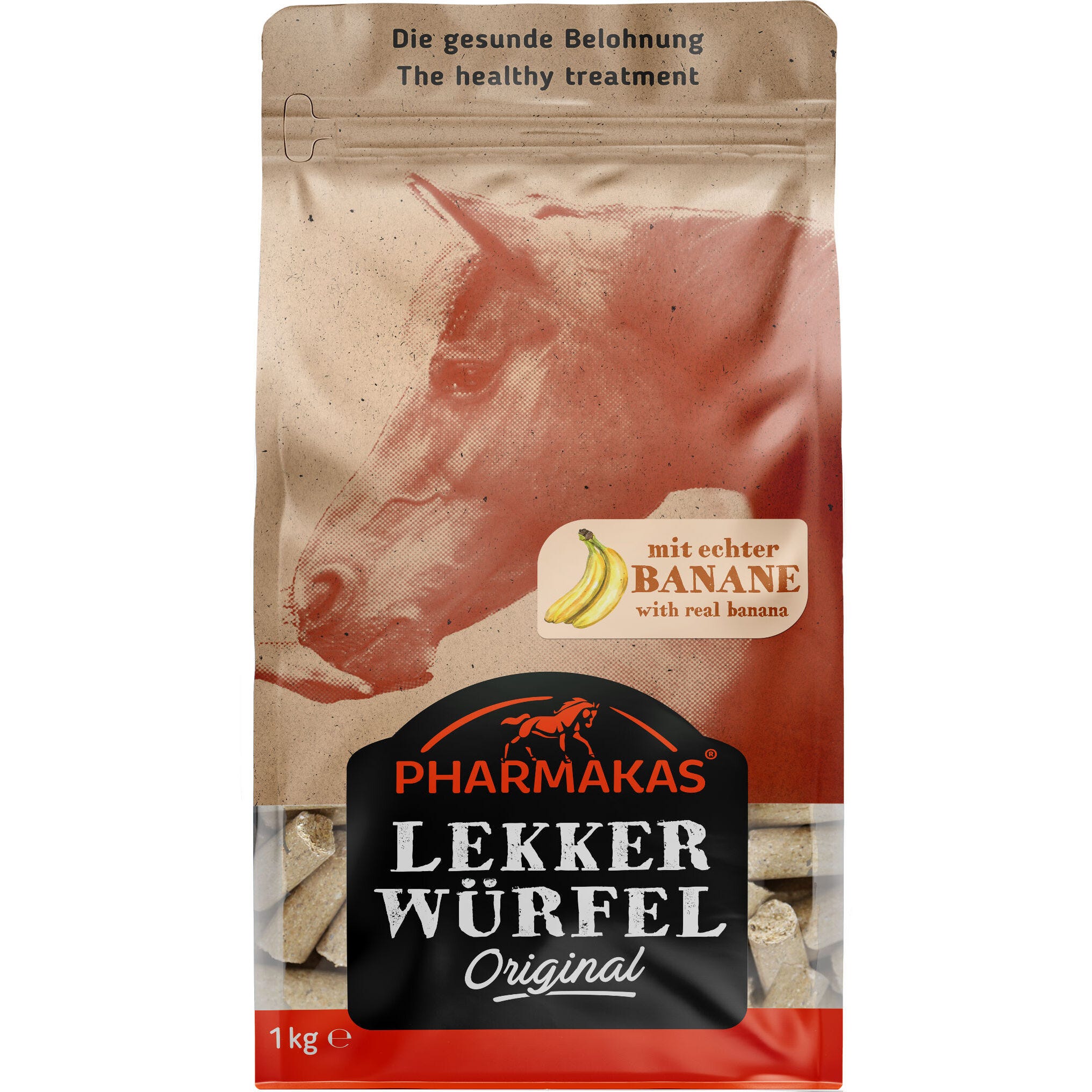 Lekkerwürfel Bananen 1 kg