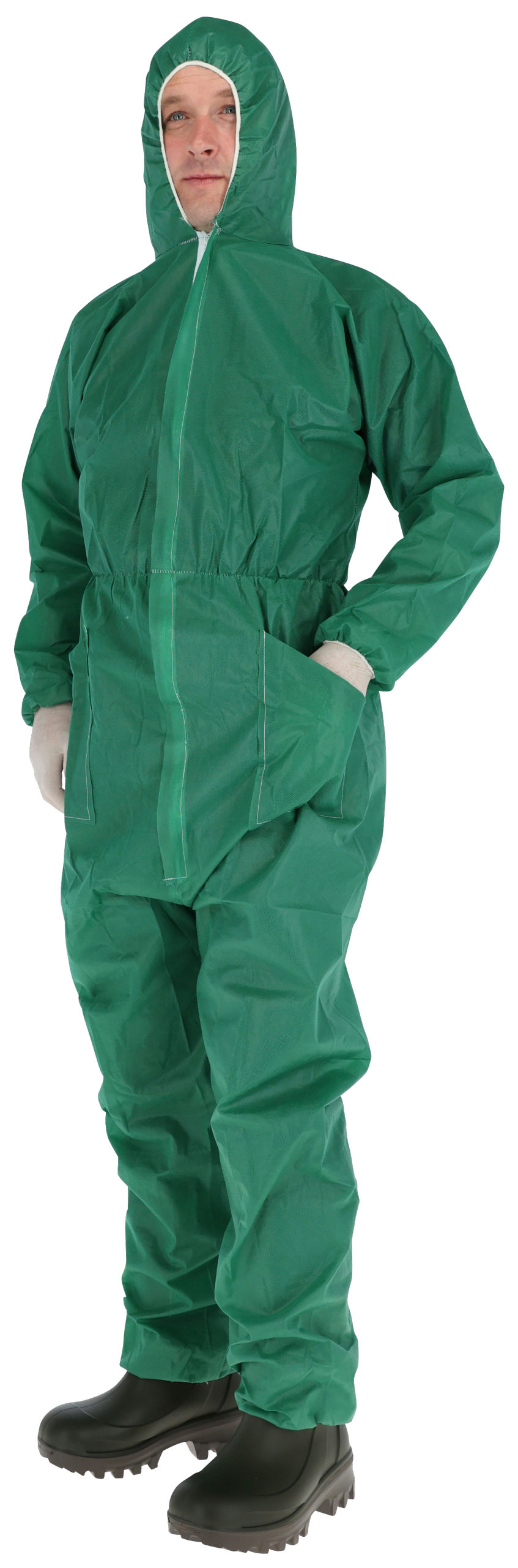PP Einweg Overall grün Gr. XL