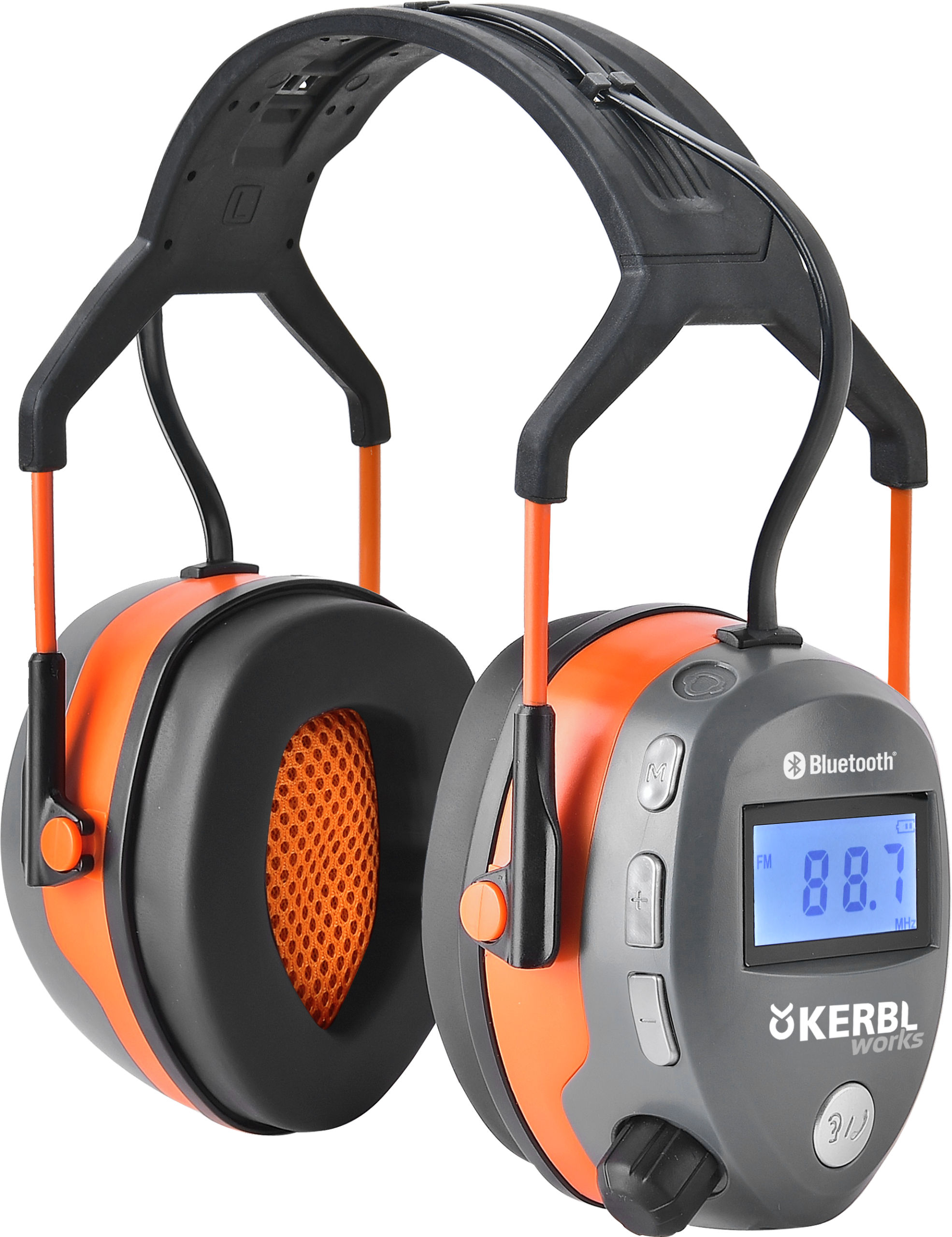Kerbl Works Connect BT|FM Gehörschutzradio mit Bluetooth