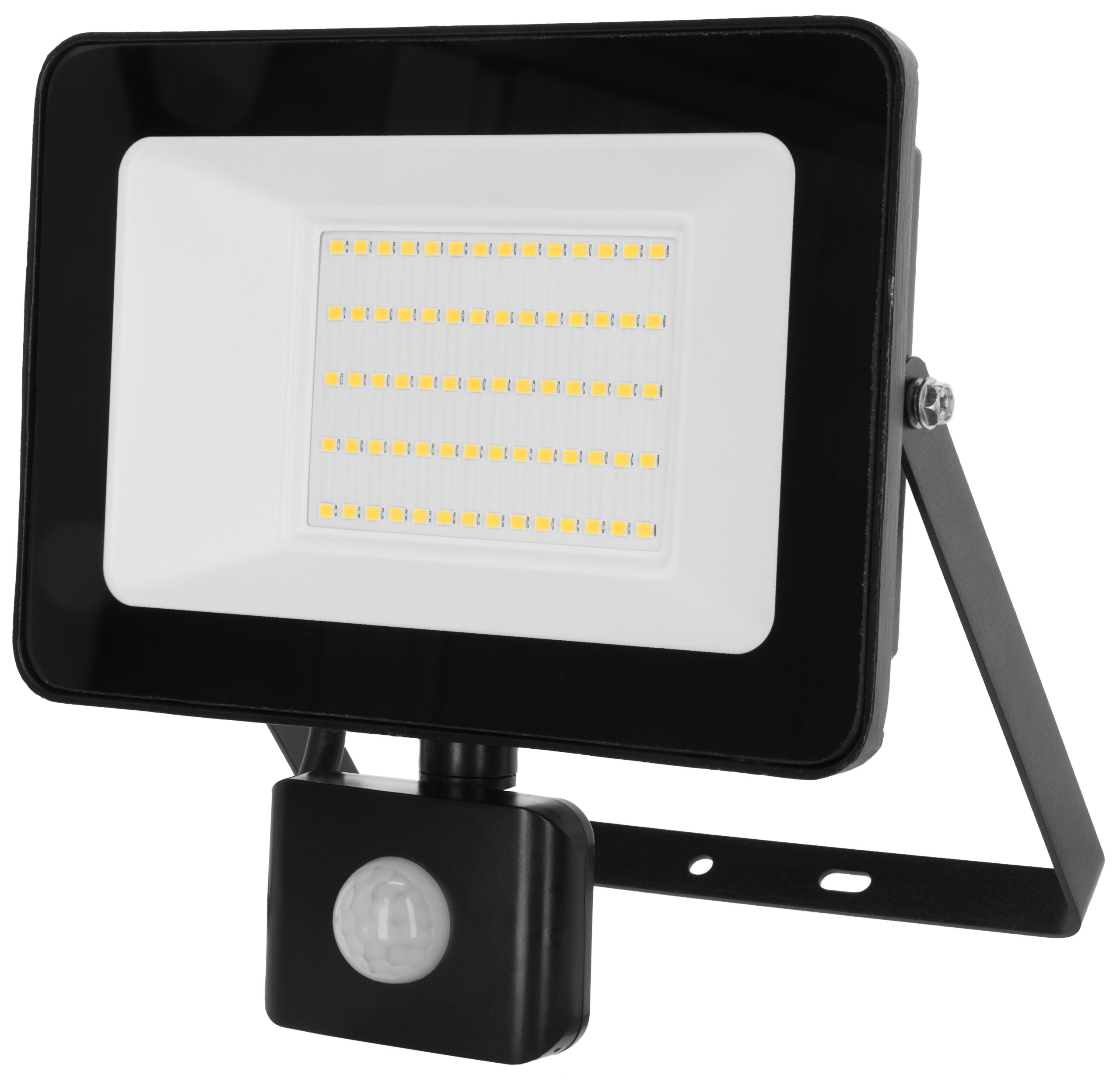 LED Außenstrahler 50W mit Bewegungsmelder