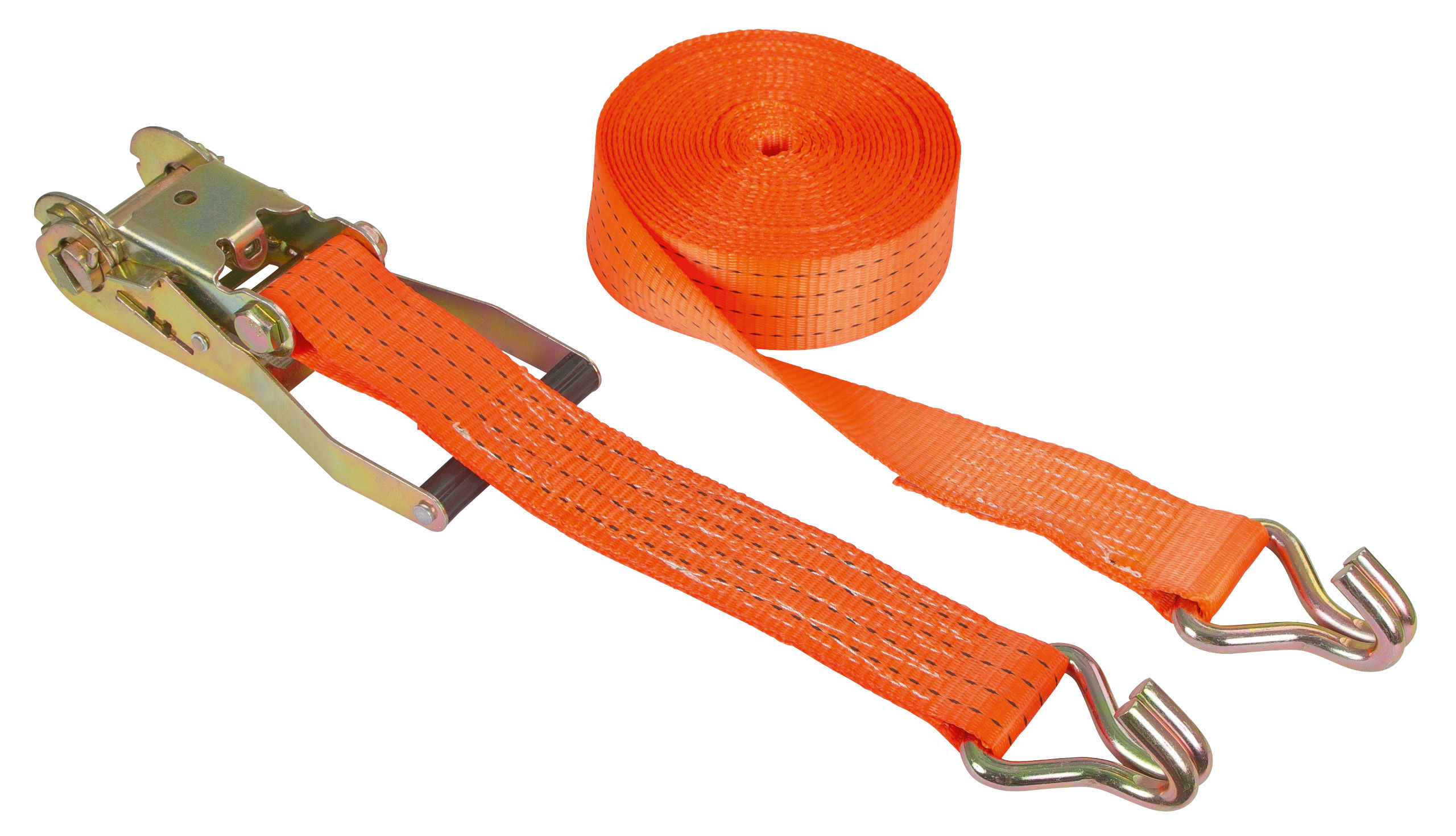 Ratschenzurrgurt 2-tlg. 50mm / 15m 2000/4000kg, orange