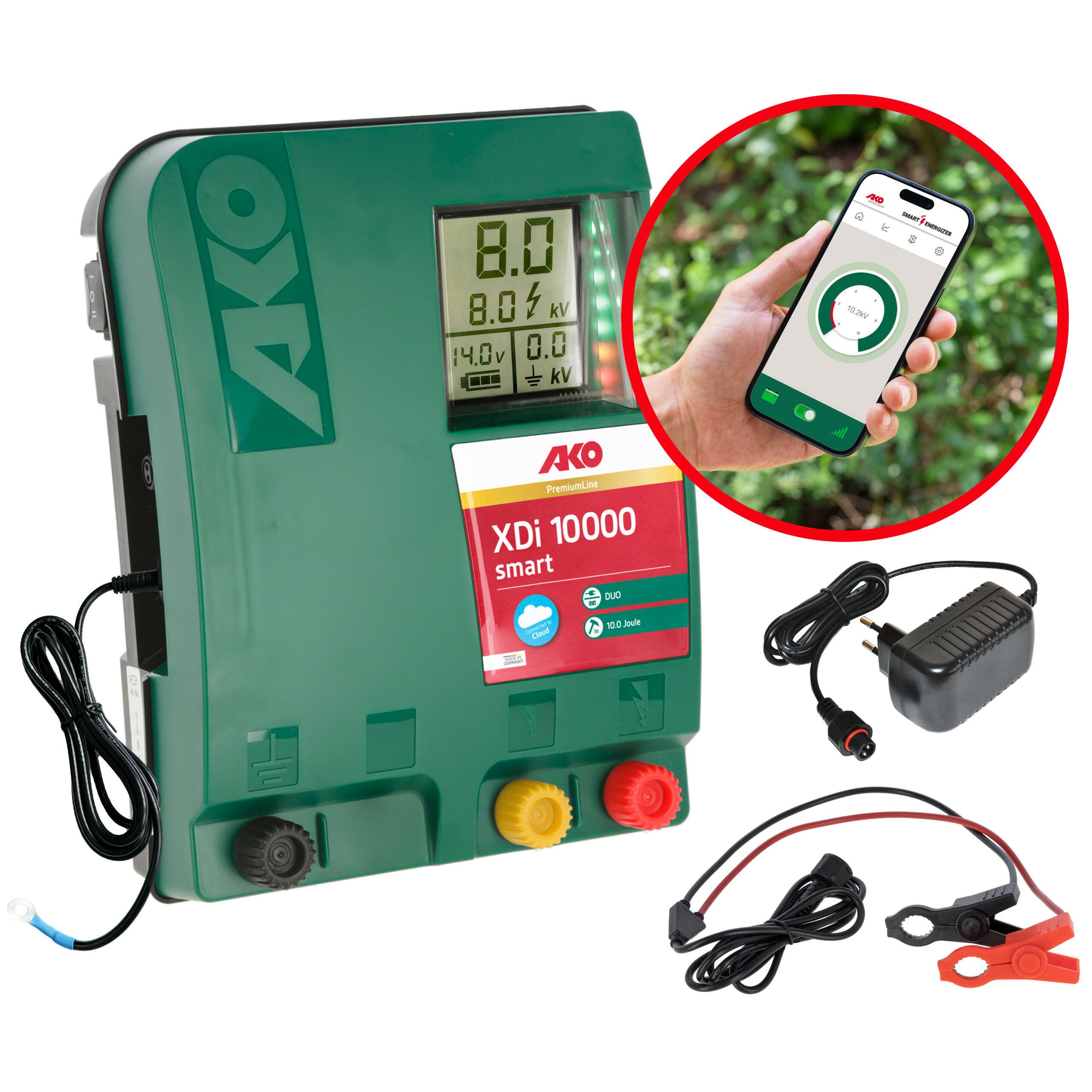 Power Station XDI 10000 smart 12V Weidezaungerät