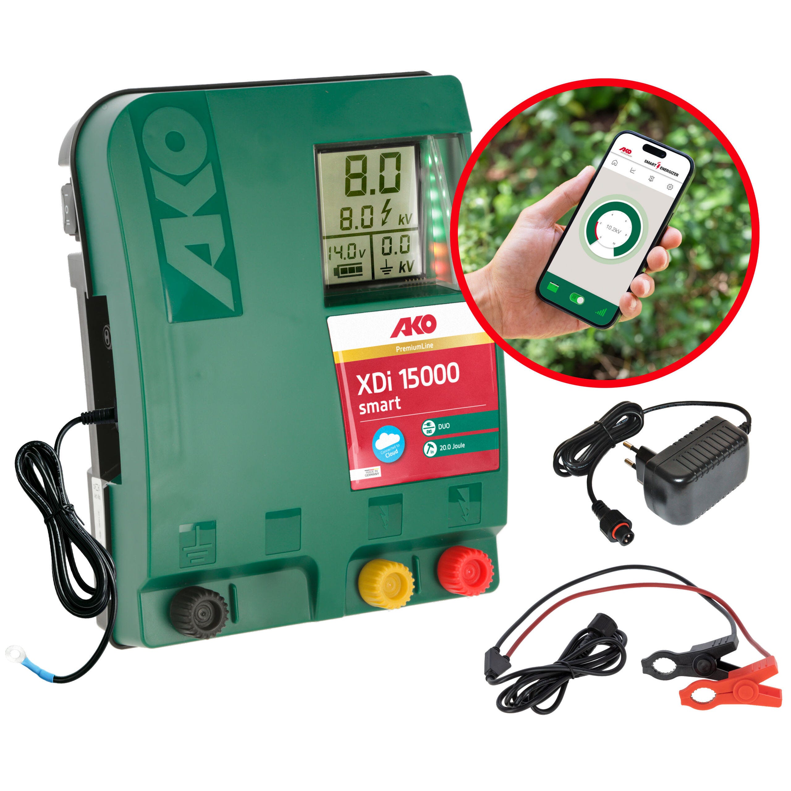 Power Station XDI 15000 smart 12V Weidezaungerät