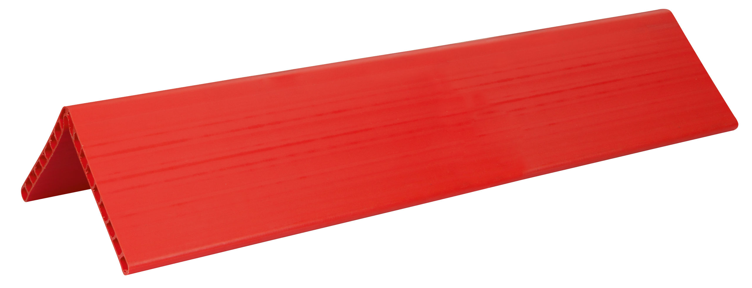 Kantenschutzwinkel 1,20m lang Doppelsteegplatte 19mm, orange