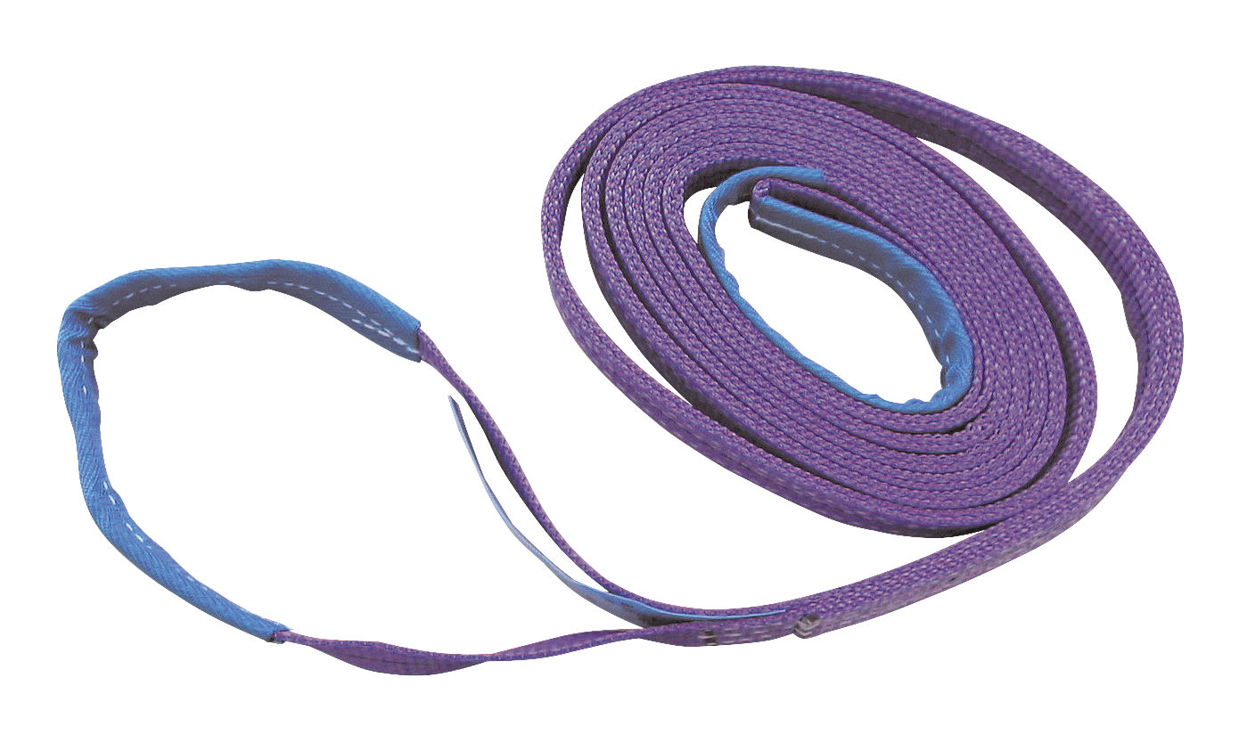 Hebeband Tragfähigkeit 1t/2t 2-lagig, 2m, 3 cm breit