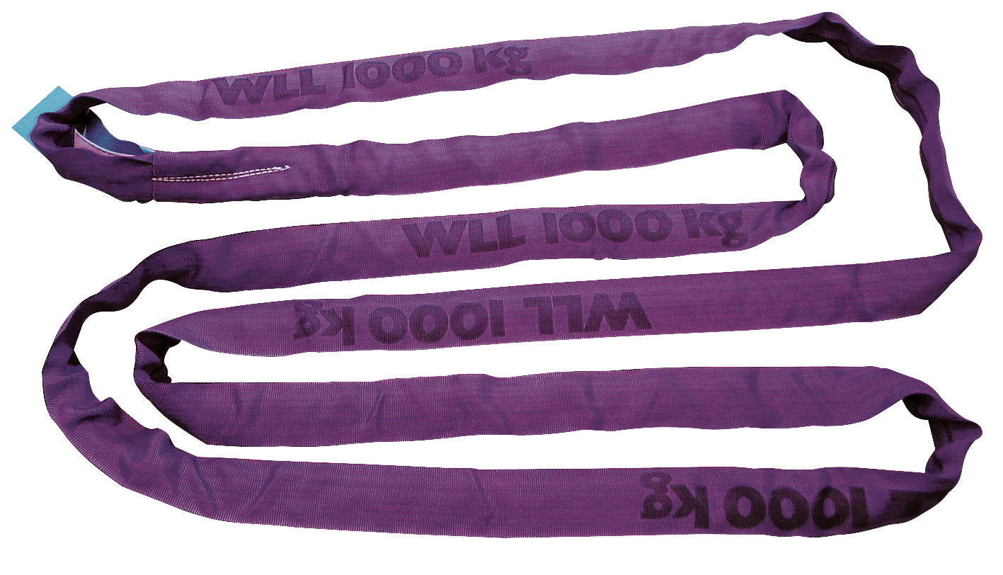 Rundschlinge, Tragkraft 1t/2t Umfang 4m, doppelt ummantelt