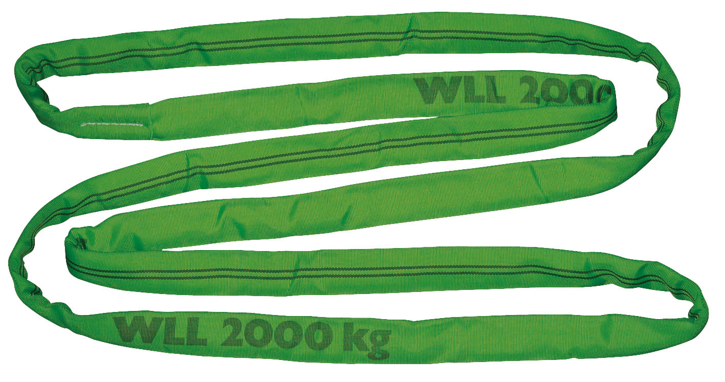 Rundschlinge, Tragkraft 2t/4t Umfang 5m, doppelt ummantelt