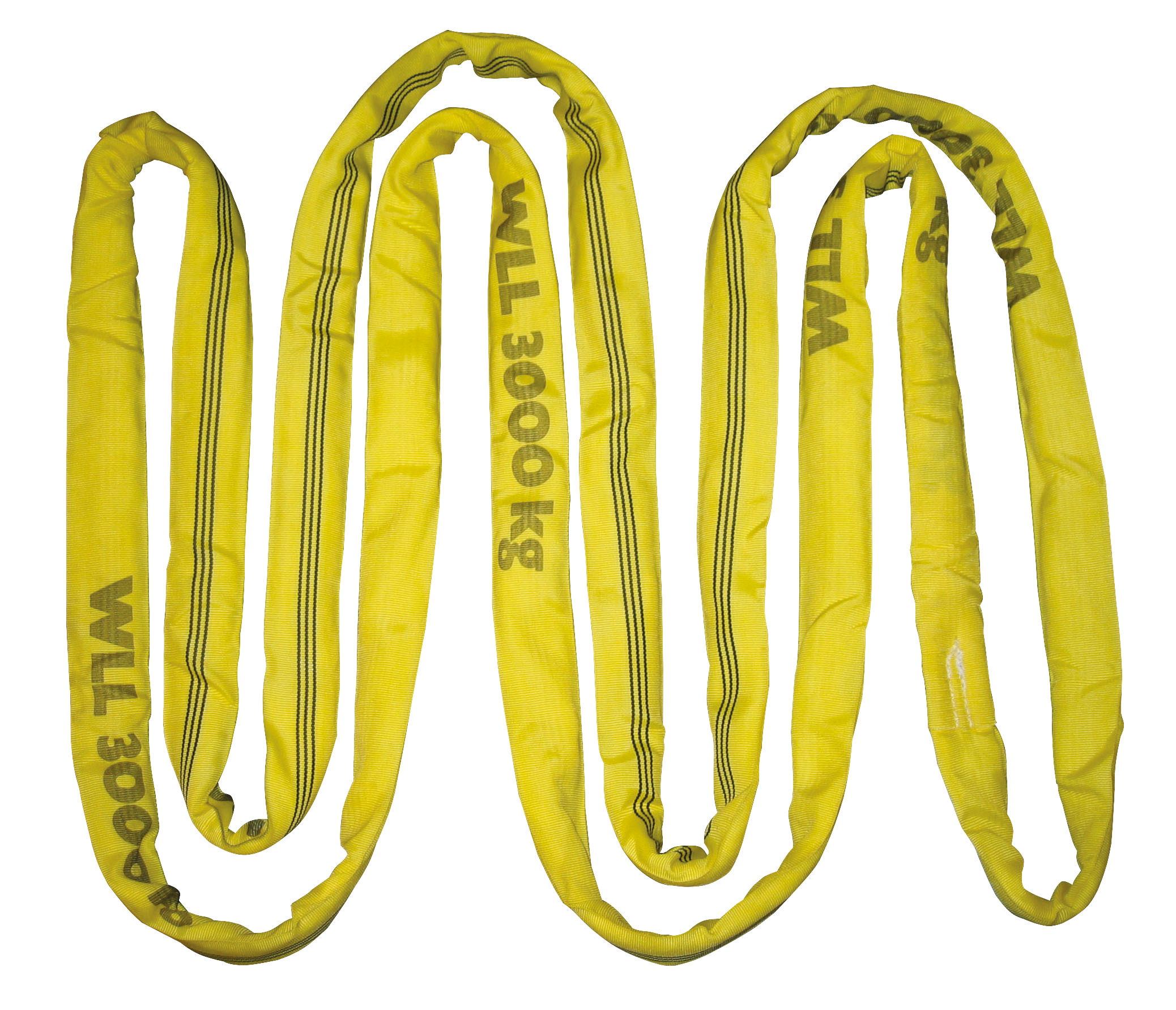 Rundschlinge, Tragkraft 3t/6t Umfang 4m, doppelt ummantelt