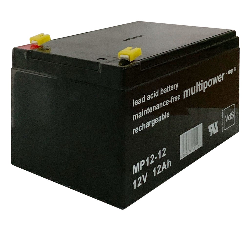 Ersatzakku 12V, 12Ah für Solargerät 8W