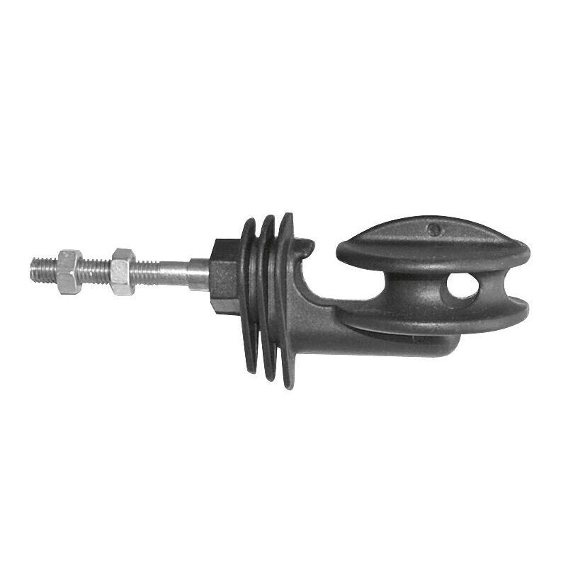 Super Eckisolator metr.Gewinde f. Seil , Litze + Draht