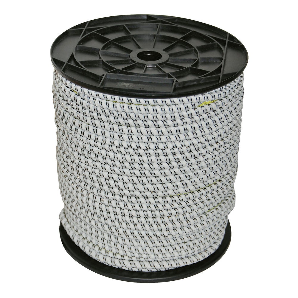 Gummi Elektroseil 50m, 7 mm, 3 x 0,30mm Niro