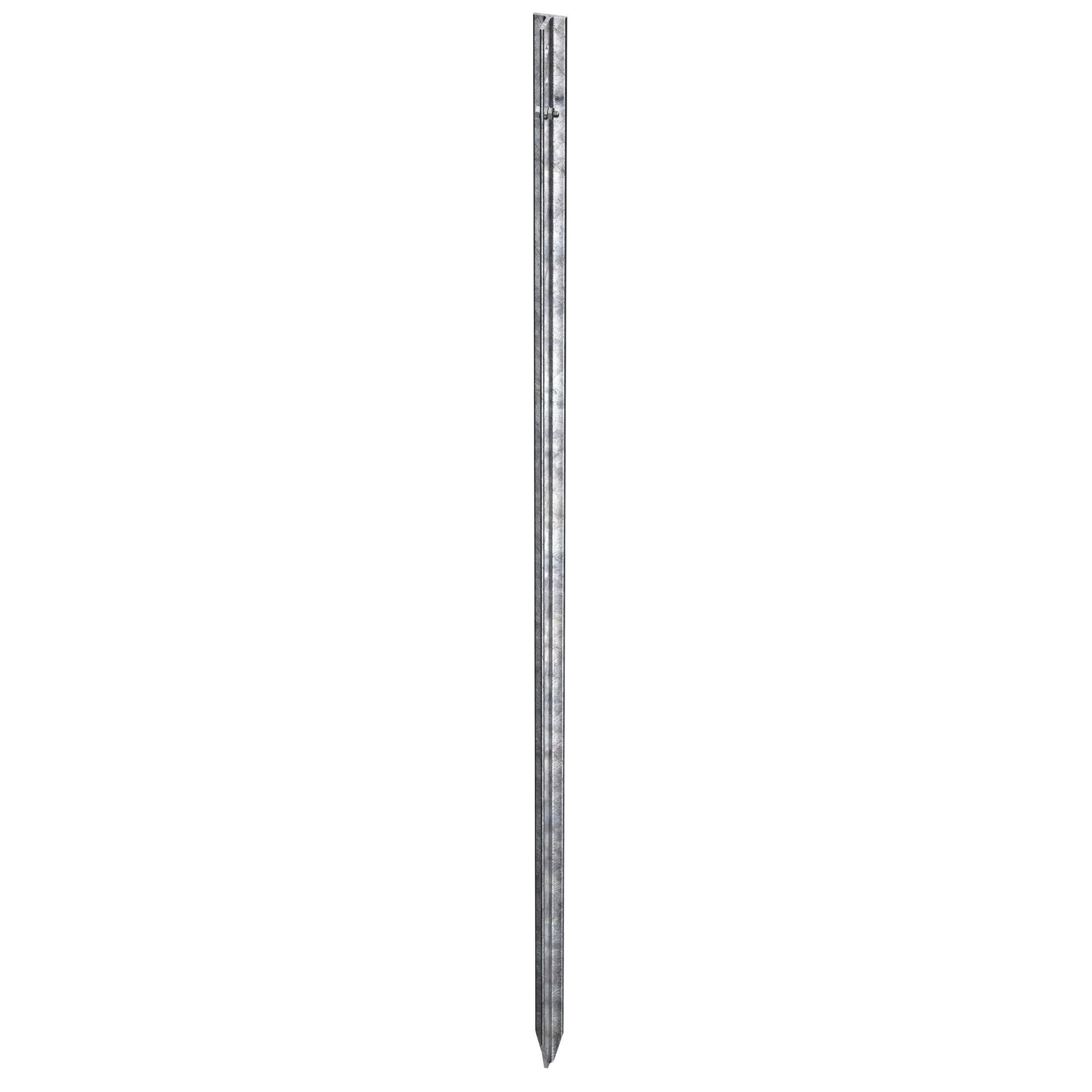 Profi-Erdpfahl 1,2 mtr. lang aus feuerverzinktem T-Stahl