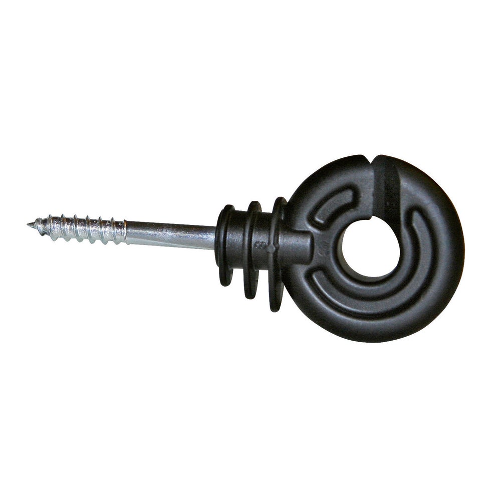 Ringisolator kompakt, schwarz kurze Stütze, 90 St.im Eimer