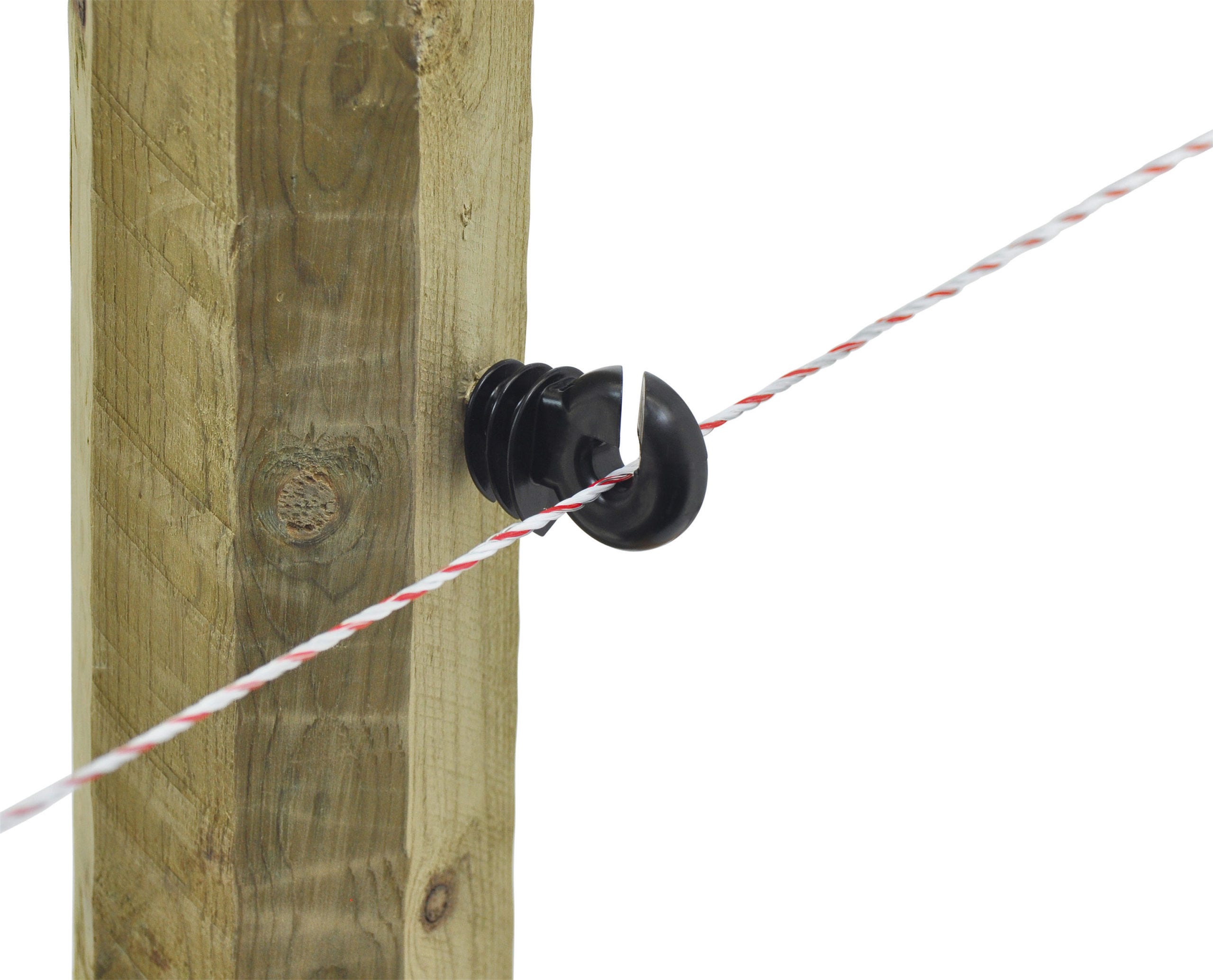 Ringisolator BIG schwarz kurze Stütze