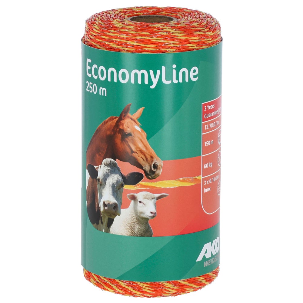 Economy Line, Nirolitze 500m, gelb-orange, 3x 0,16 Niro